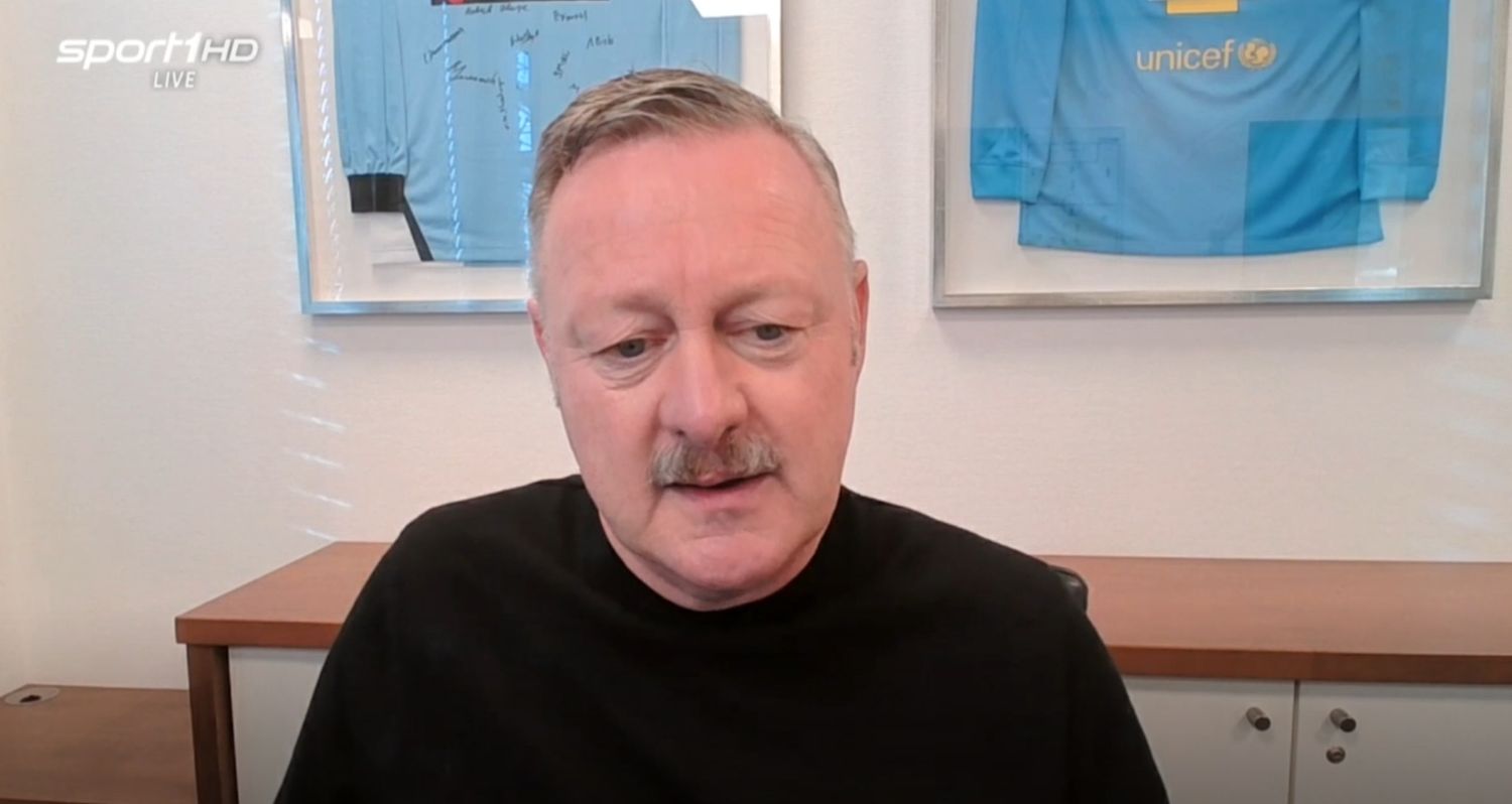 Roland Virkus in der Liveschalte im Sport1-Doppelpass.