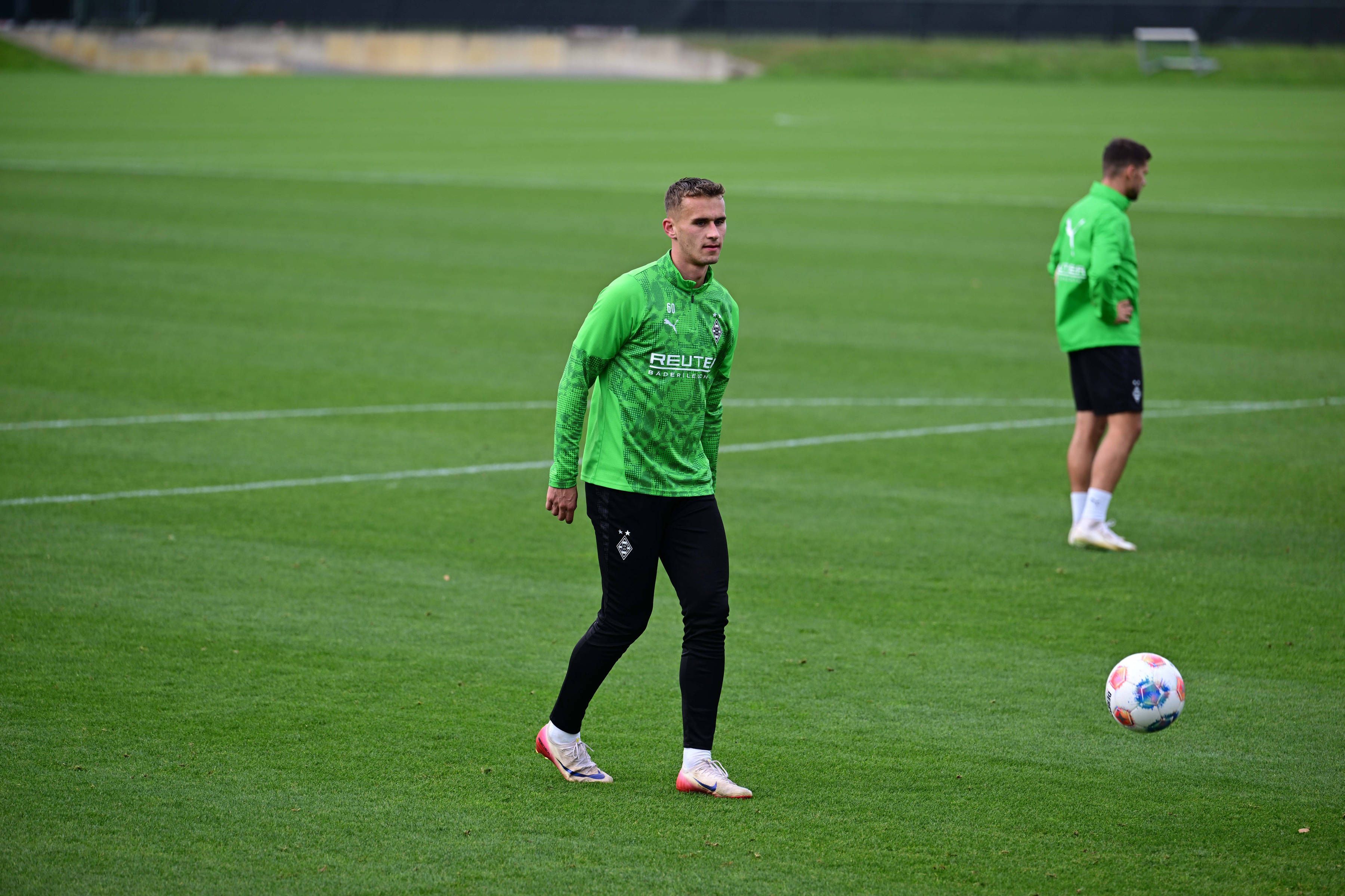 Jan Urbich im Profi-Training von Gladbach.