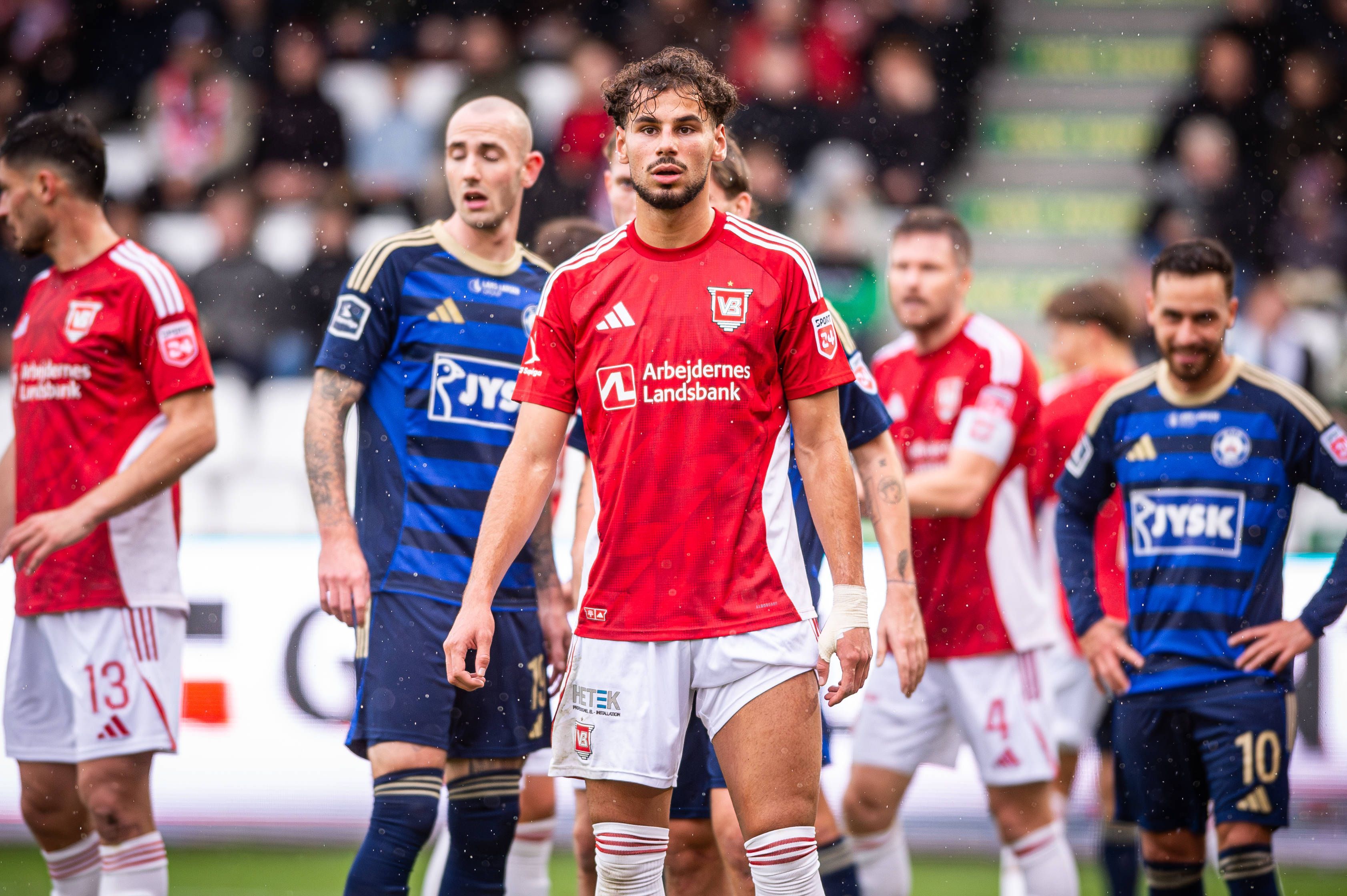Amin Chiakha im Trikot von Velje BK.