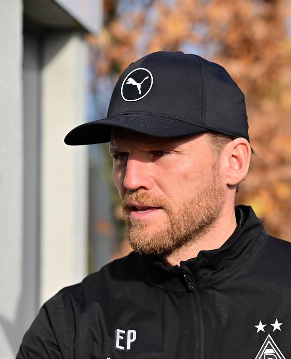 Eugen Polanski vor einem Testspiel von Borussia Mönchengladbach.