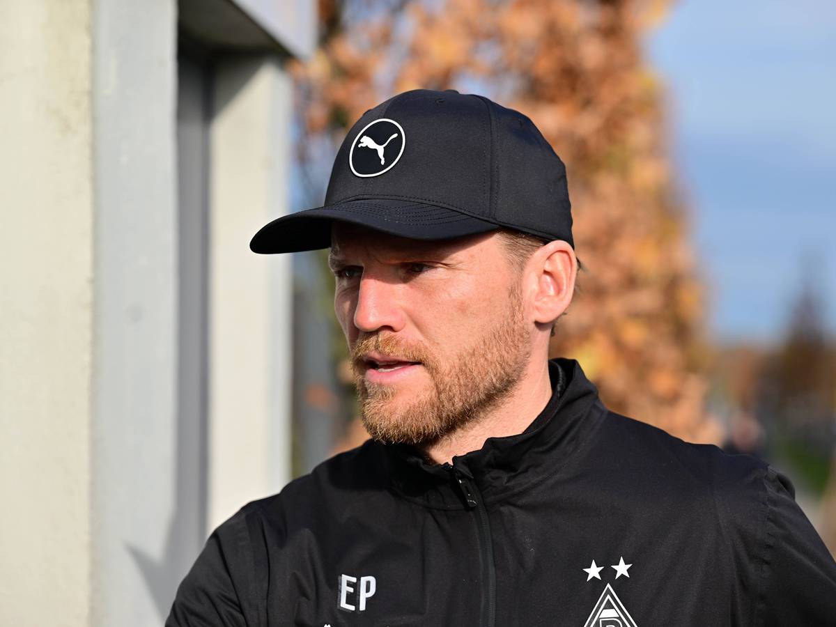 Eugen Polanski vor einem Testspiel von Borussia Mönchengladbach.
