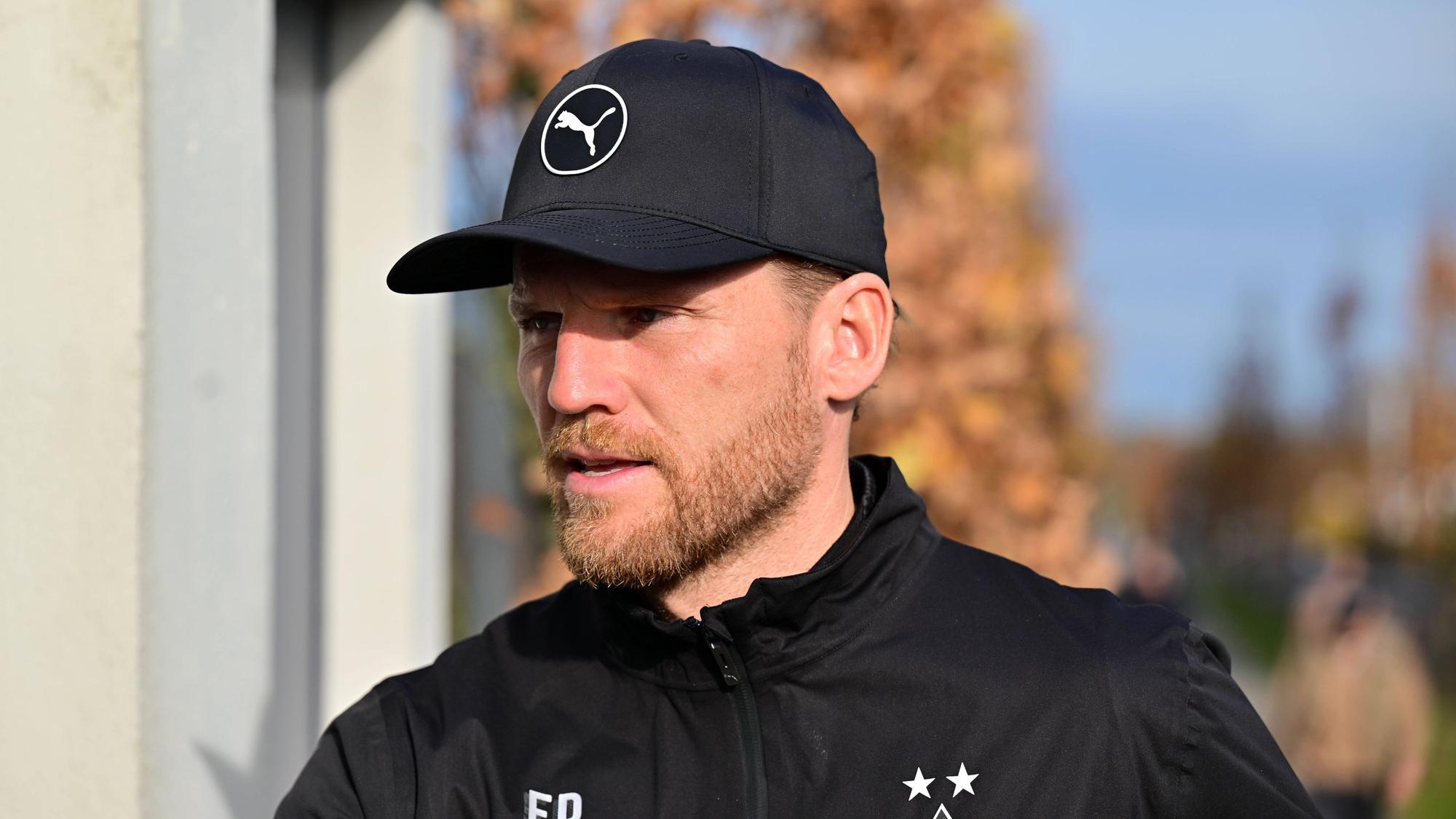 Eugen Polanski vor einem Testspiel von Borussia Mönchengladbach.