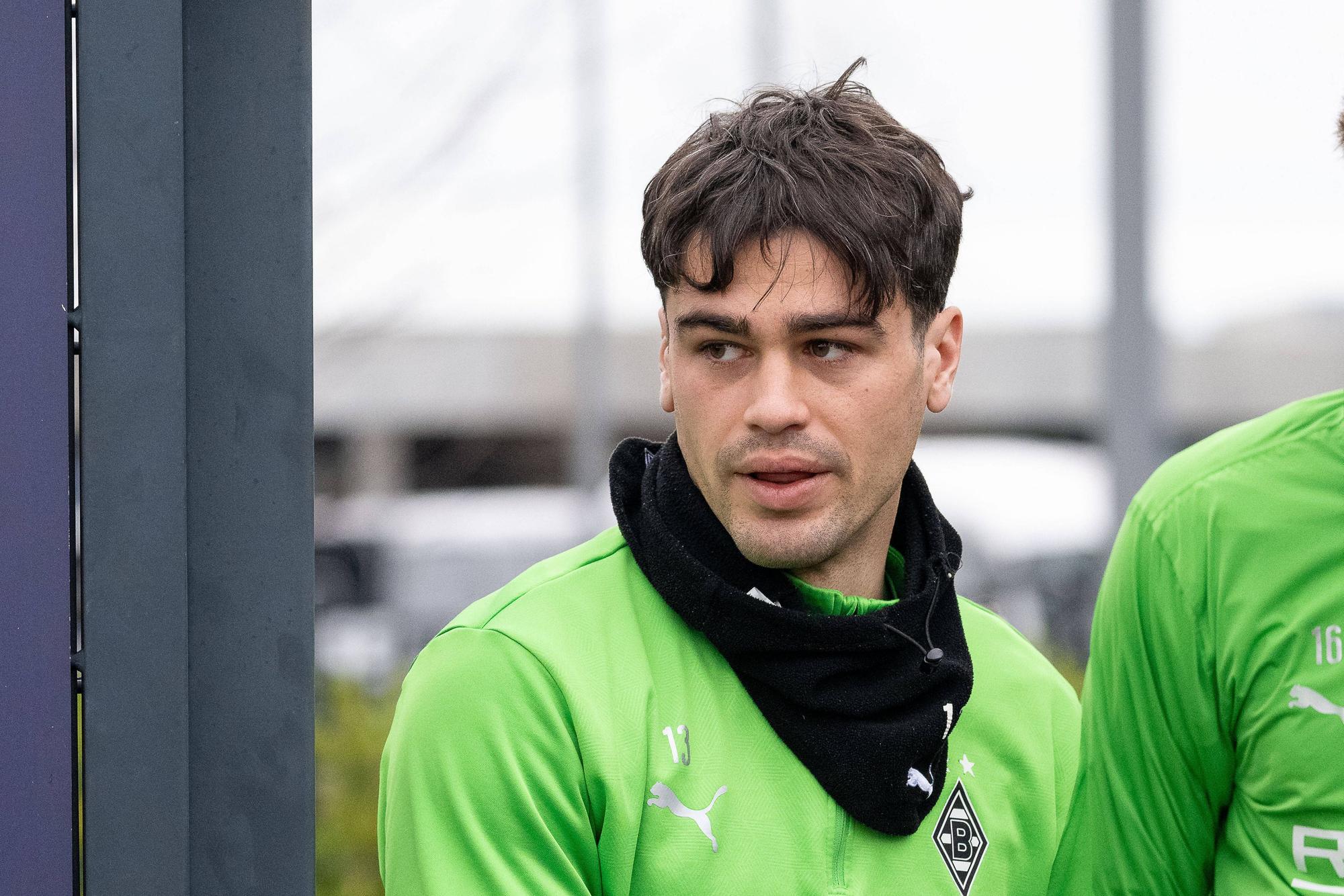 Gladbach-Profi Giovanni Reyna beim Training
