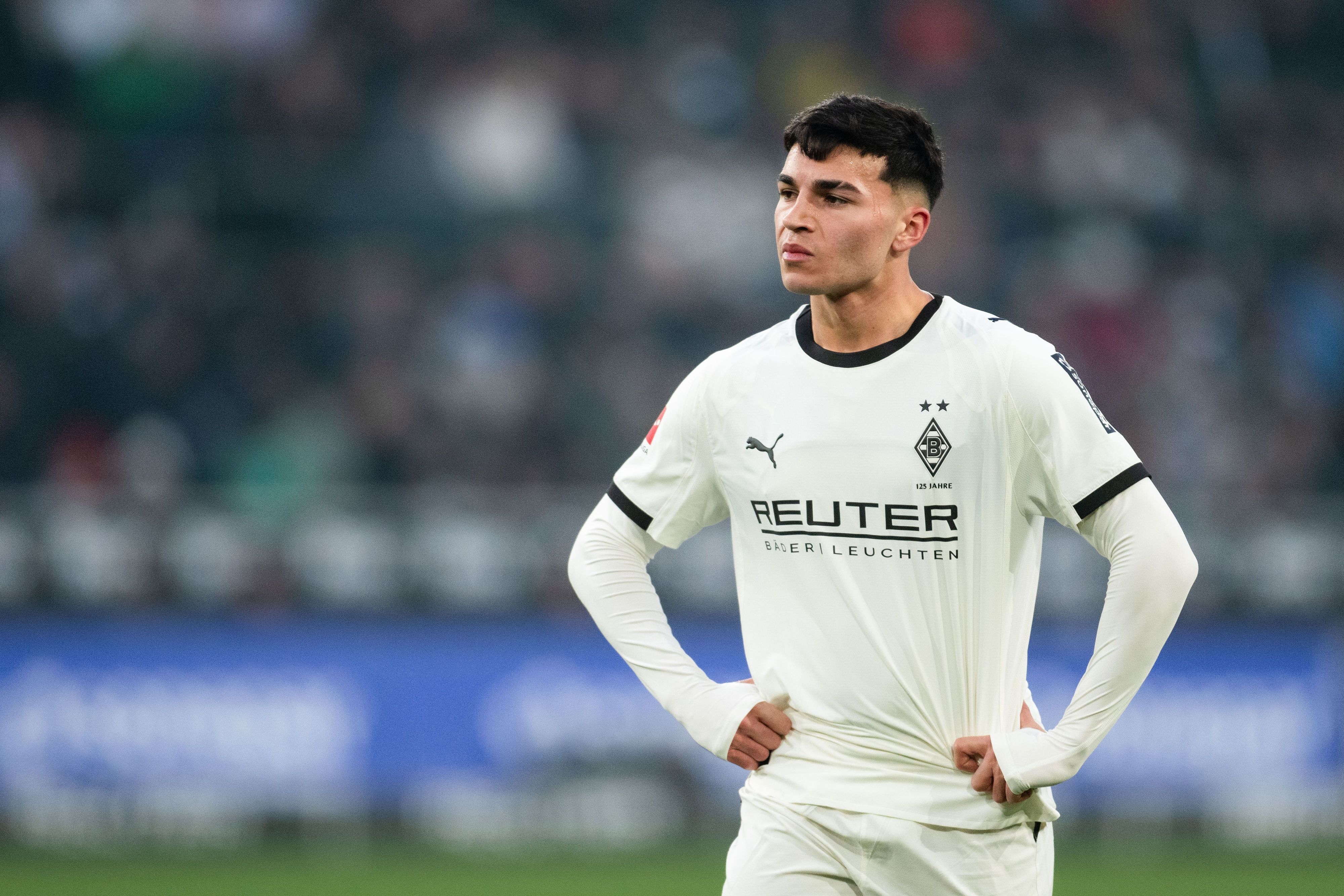 Alejo Sarco von Borussia Mönchengladbach ist noch kein fester Bestandteil der MAnnschaft von Eugen Polanski.