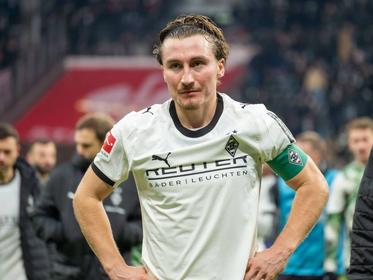 Rocco Reitz nach einem Spiel von Borussia Mönchengladbach.