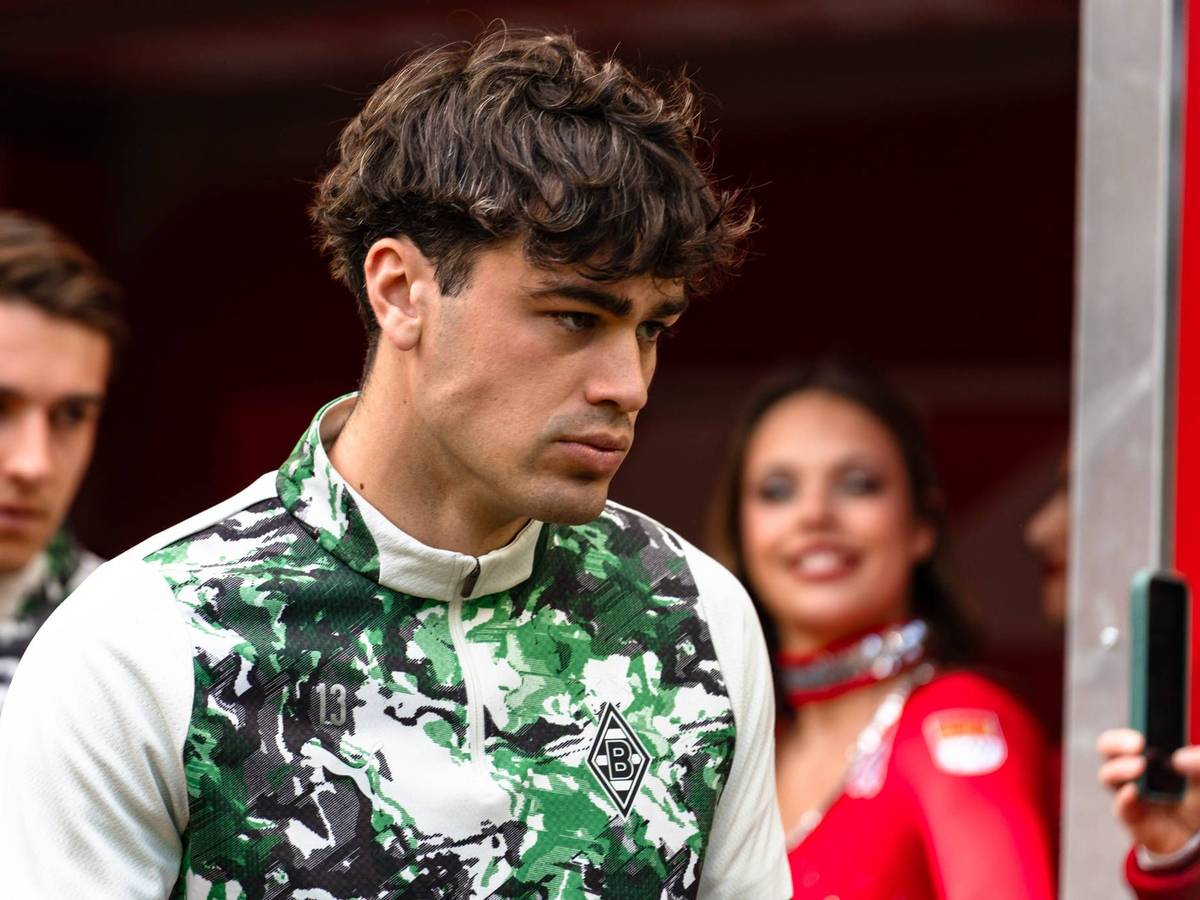 Giovanni Reyna mit traurigem Blick.