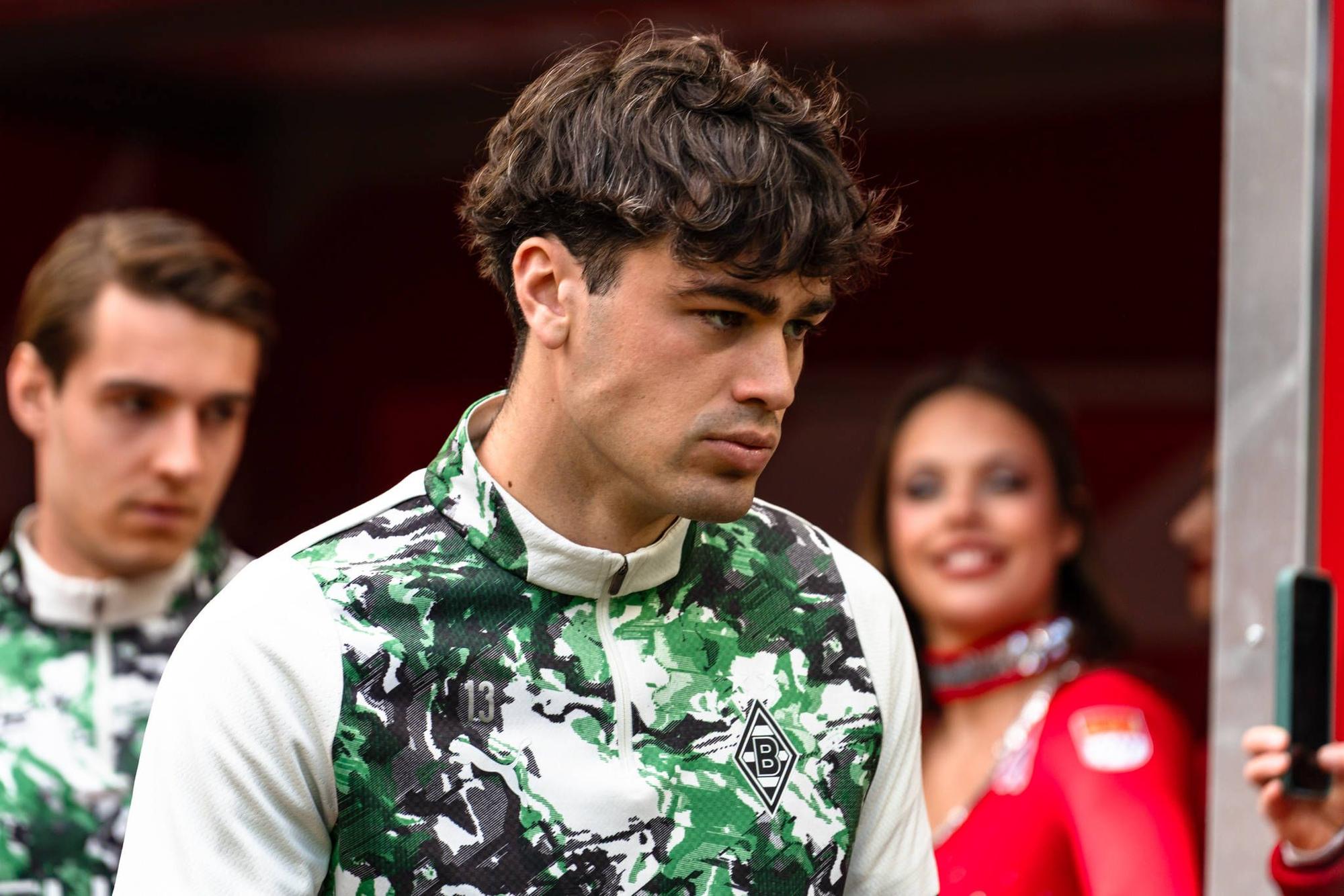 Giovanni Reyna mit traurigem Blick.