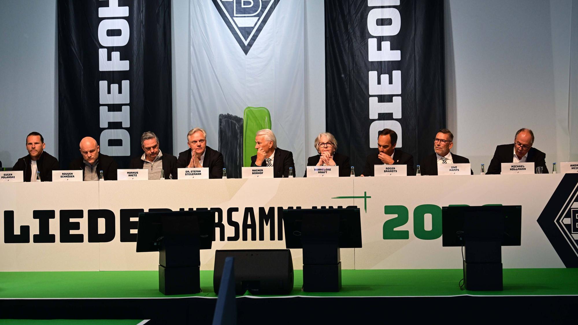 Mitgliederversammlung bei Borussia Mönchengladbach.