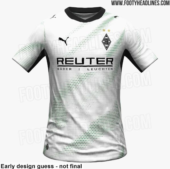 So soll das neue Heimtrikot der Borussia für die Saison 2026/2027 aussehen.