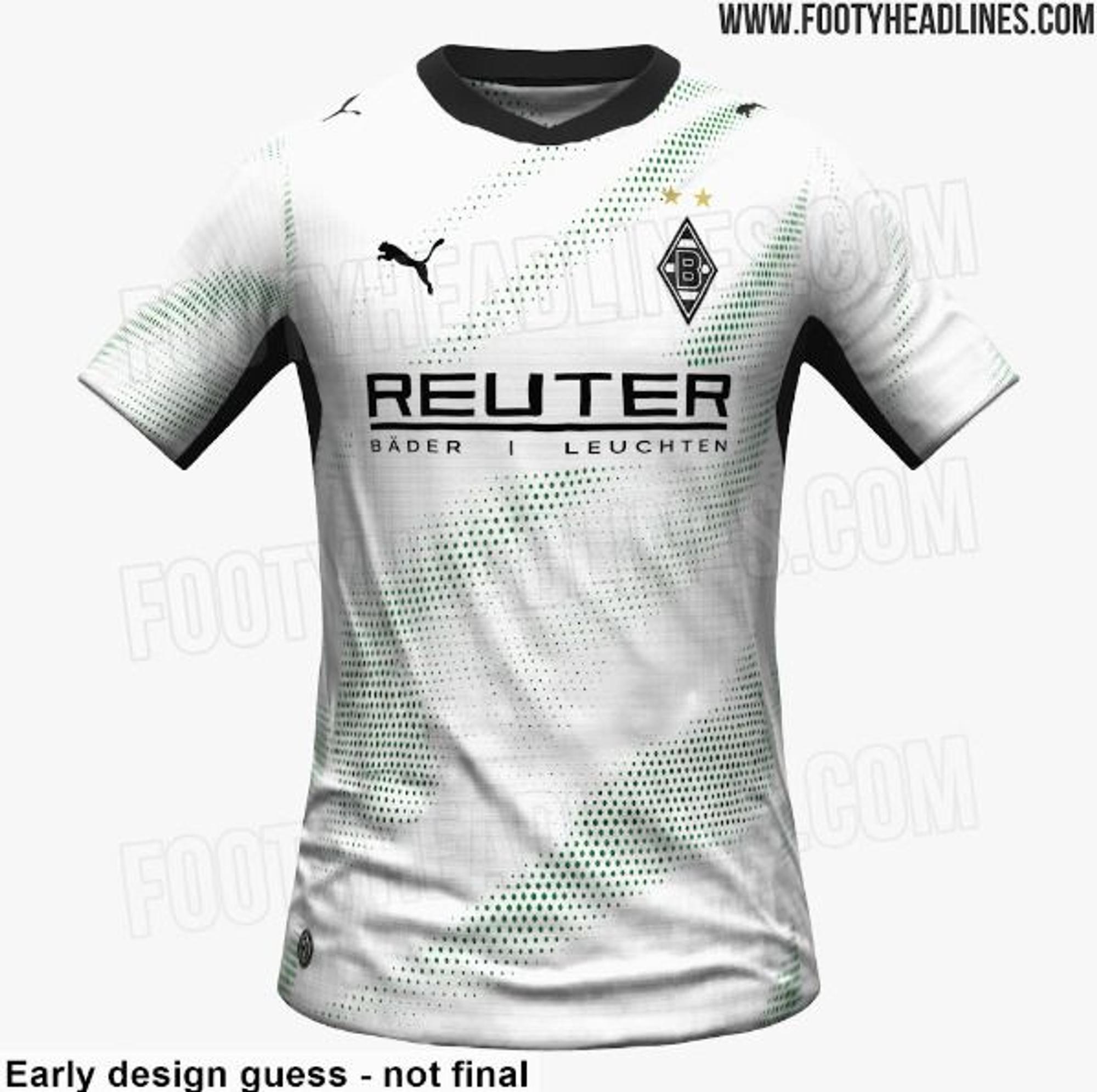 So soll das neue Heimtrikot der Borussia für die Saison 2026/2027 aussehen.