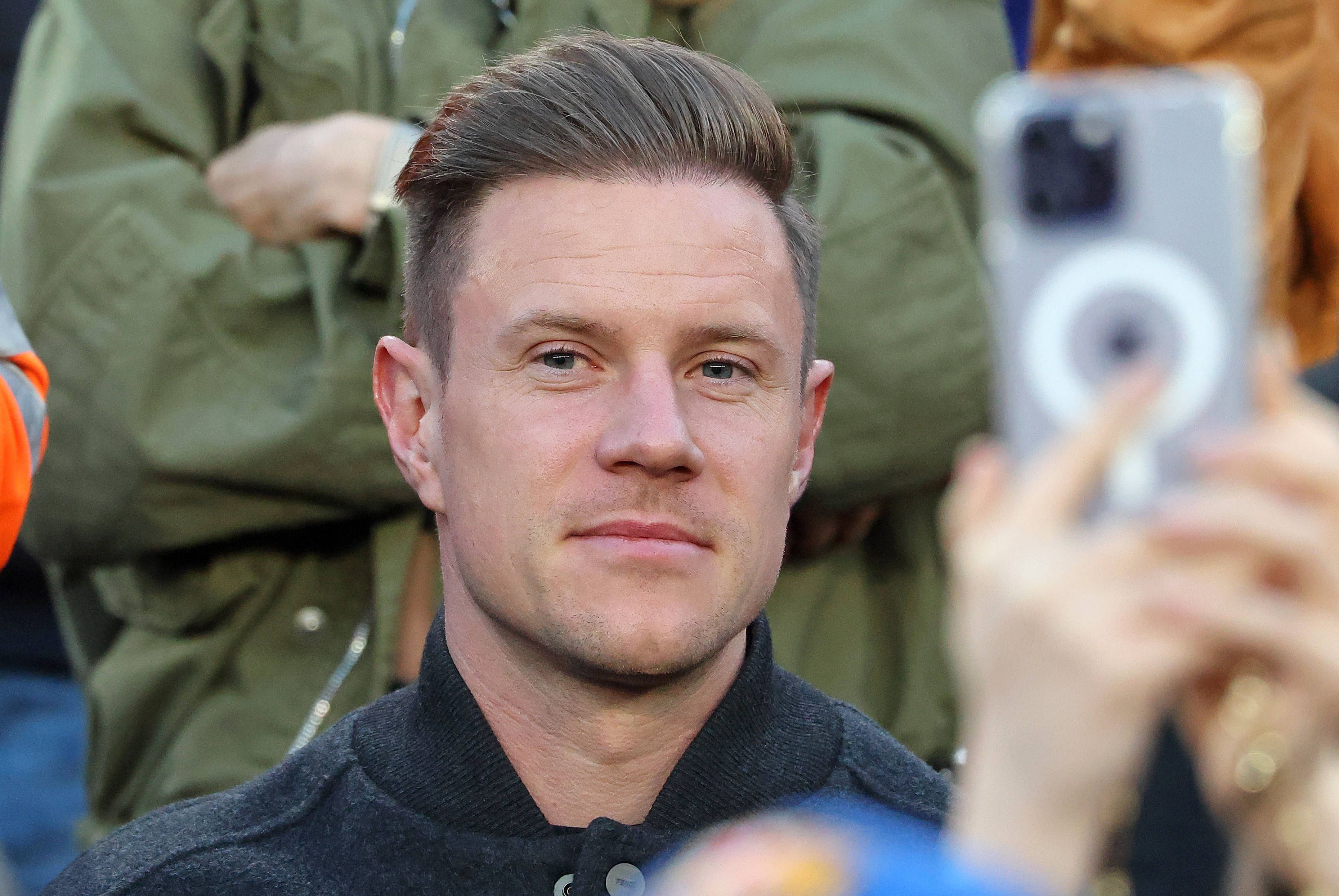 Marc-André ter Stegen wird fotografiert.