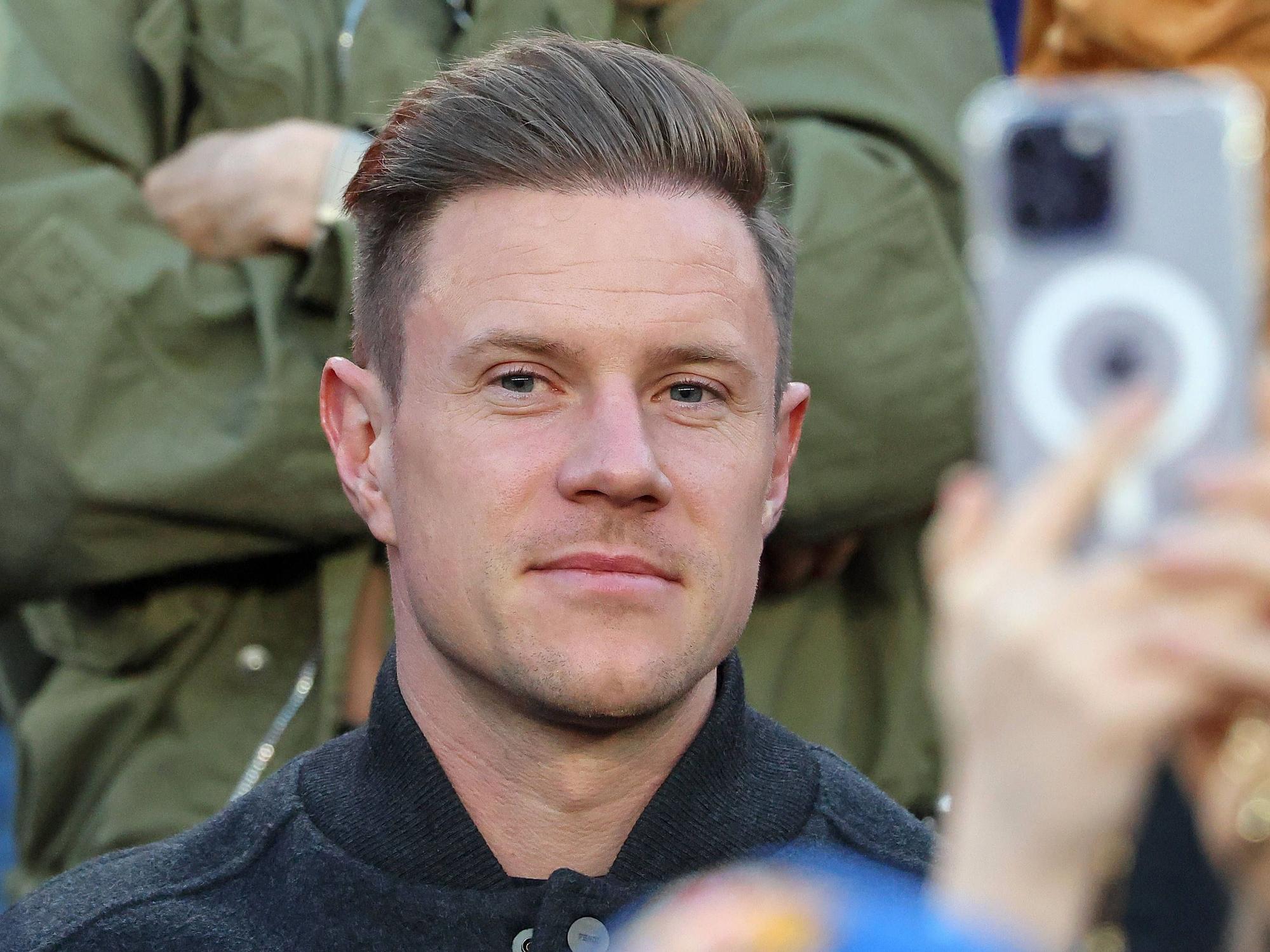 Marc-André ter Stegen wird fotografiert.