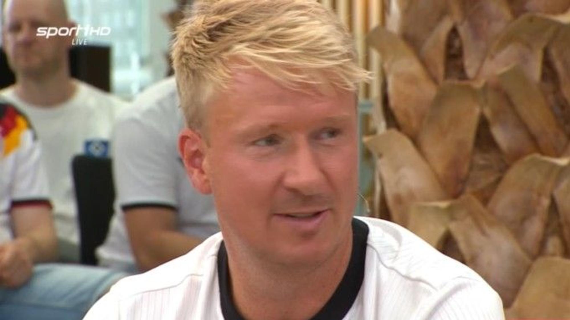 Mike Hanke war zu Gast beim „WM-Doppelpass“