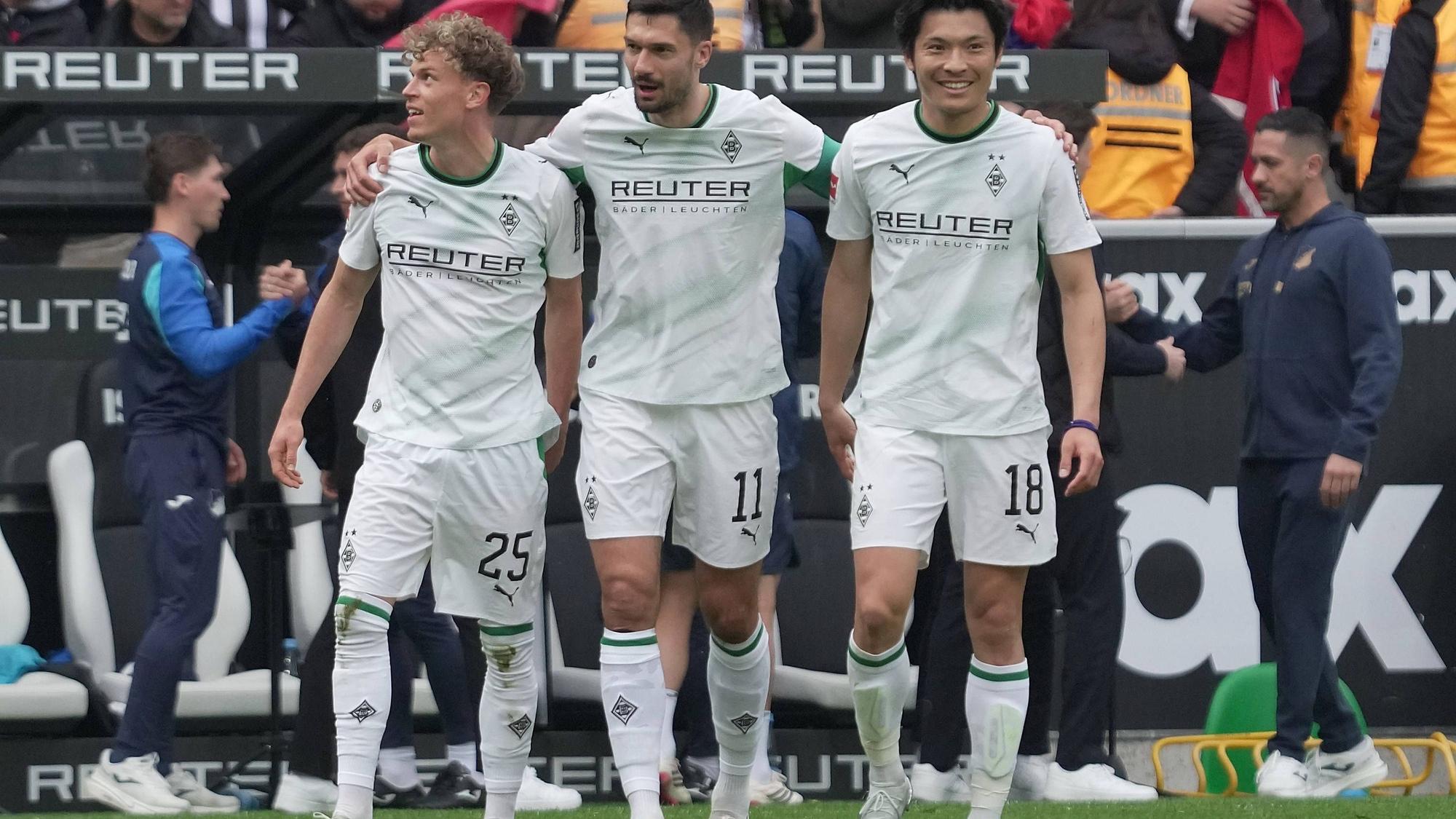 Robin Hack, Tim Kleindienst und Shuto Machino