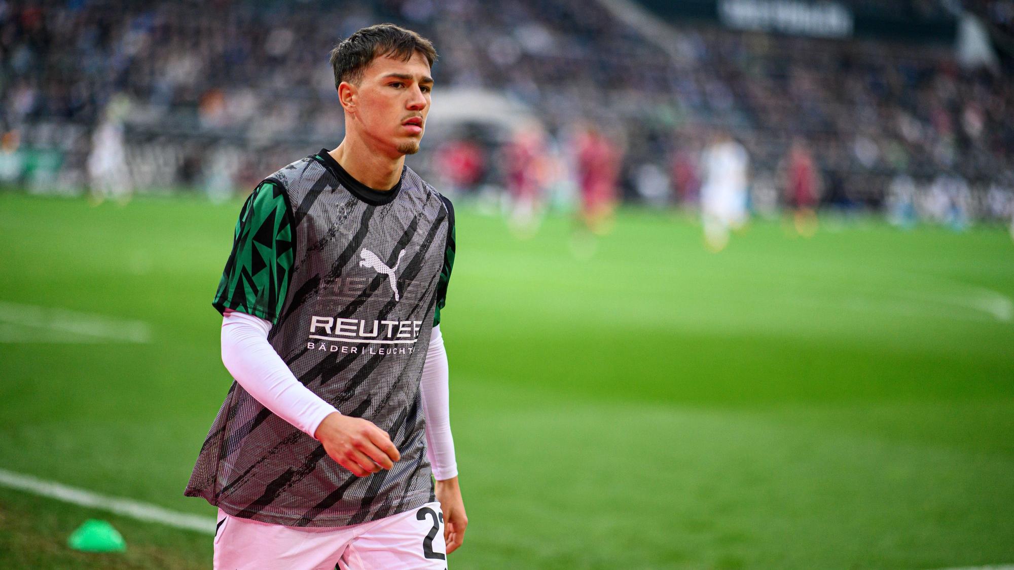Noah Pesch auf dem Fußballfeld