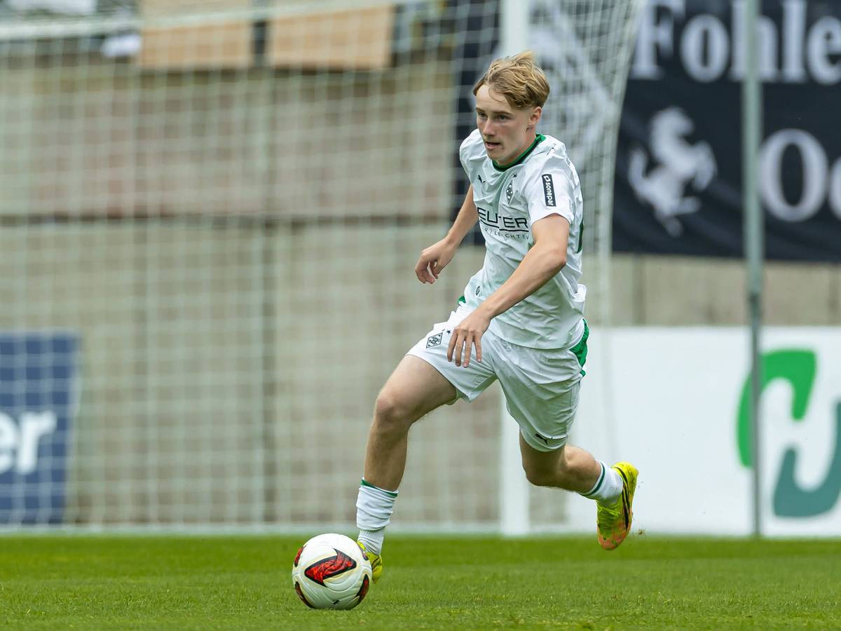 Edin Biber in Aktion am Ball.