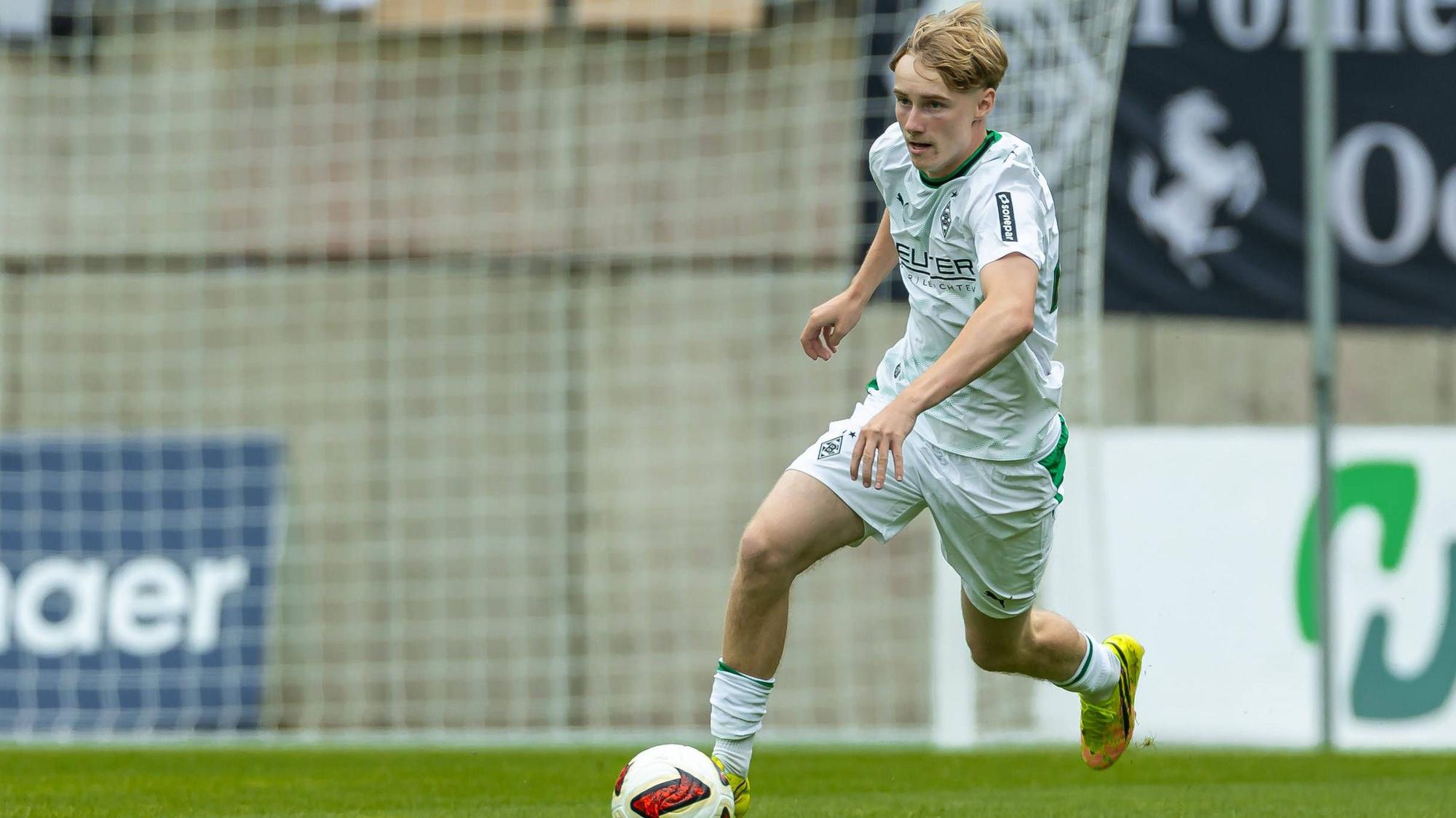 Edin Biber in Aktion am Ball.