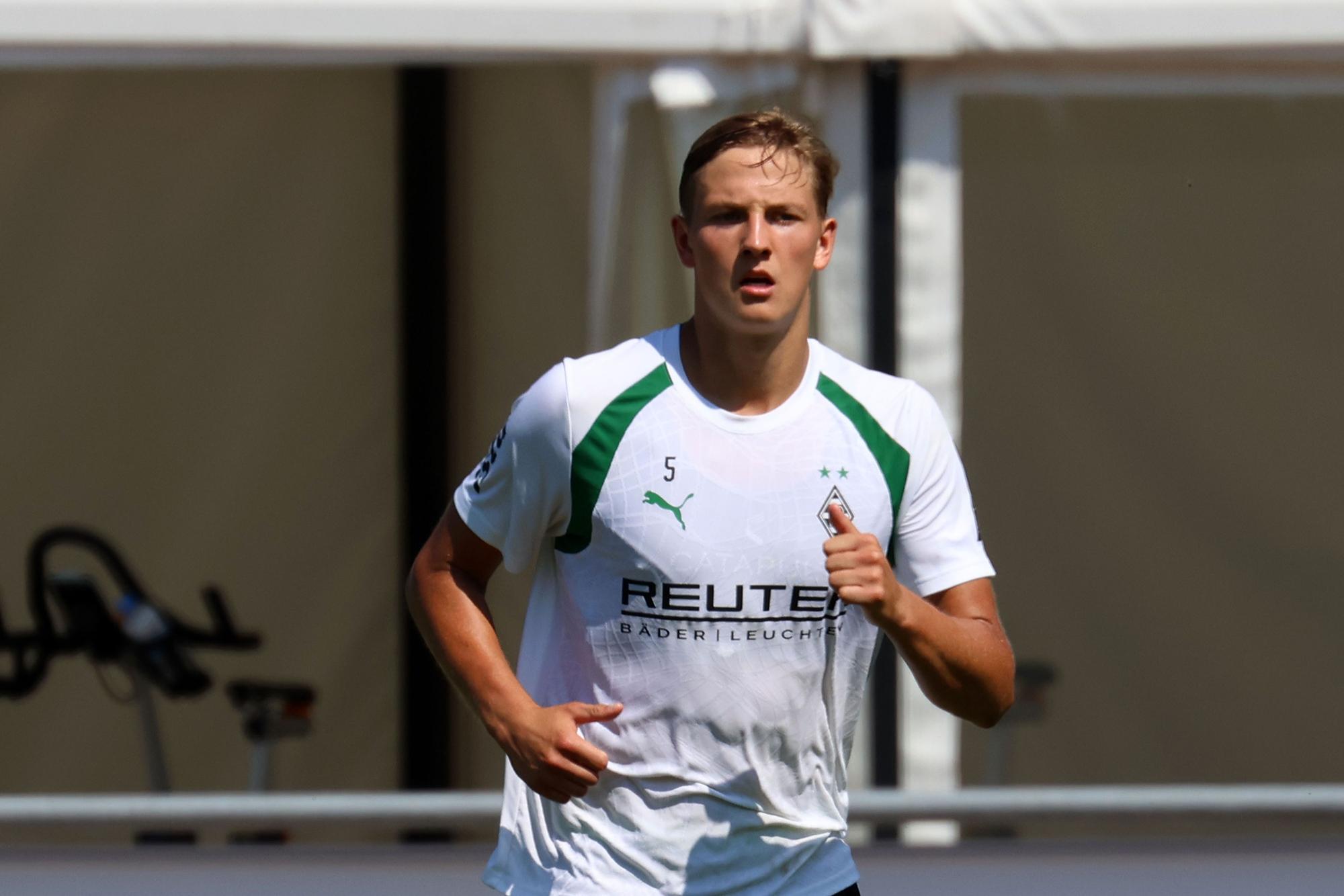 Jan Leszczynski läuft im Training.