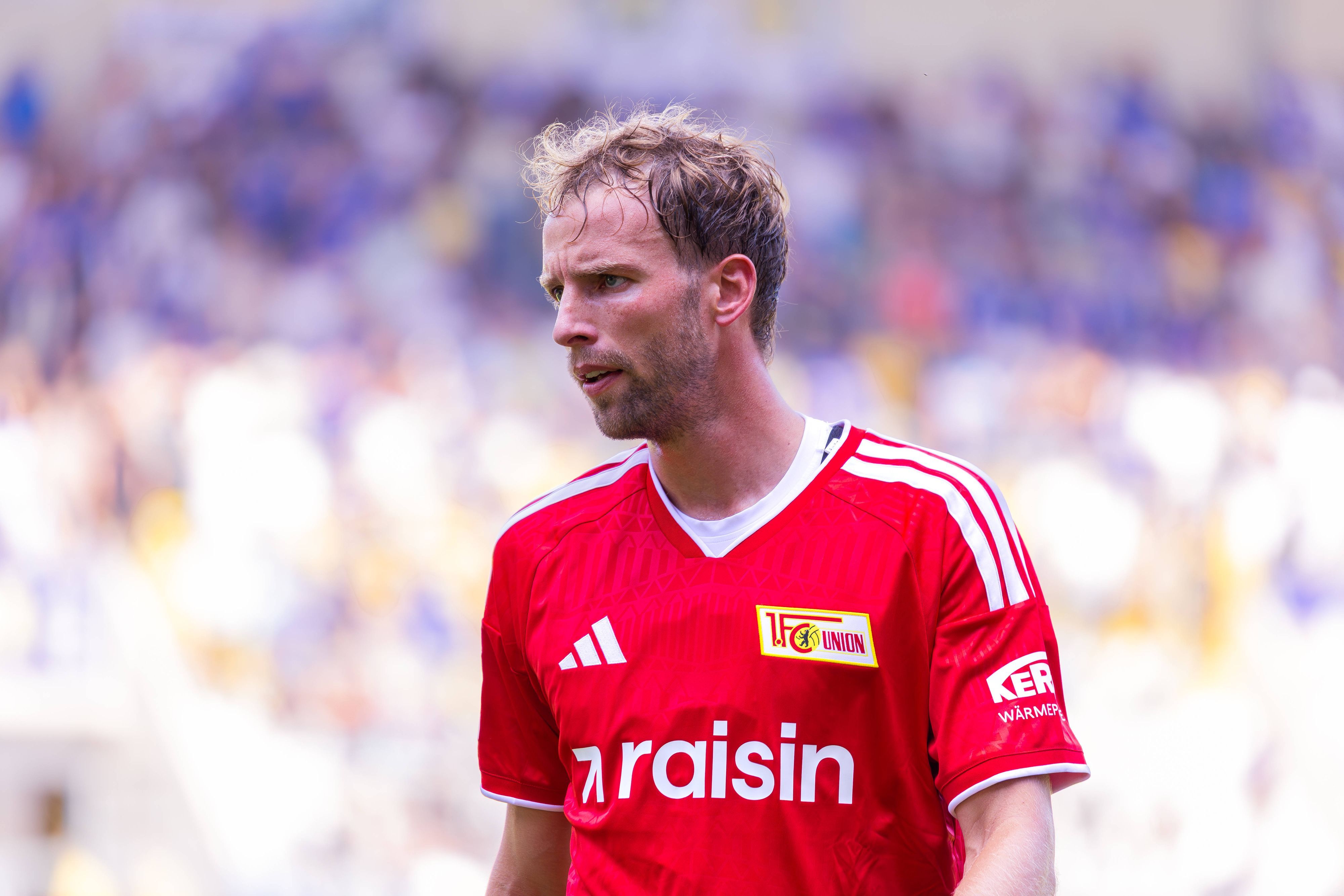 Marvin Friedrich im Trikot von Union Berlin.