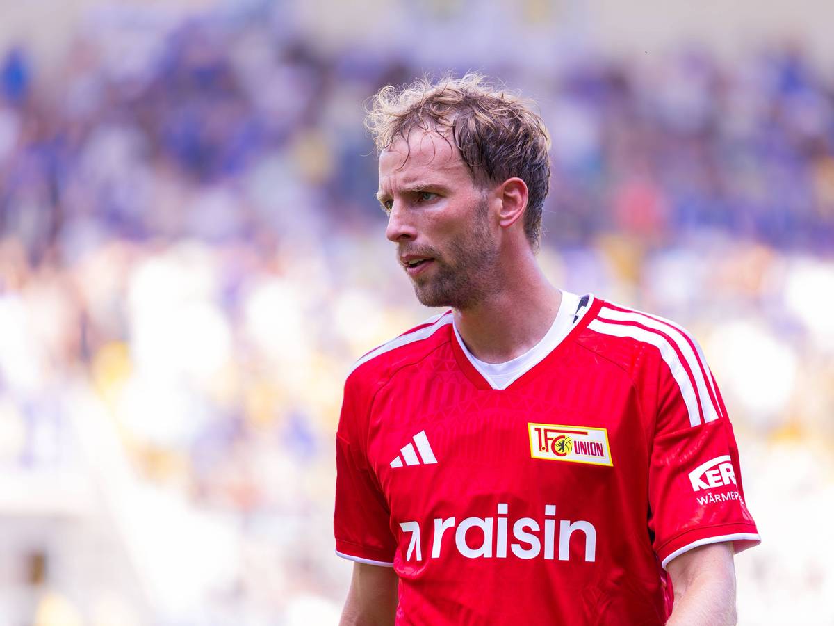 Marvin Friedrich im Trikot von Union Berlin.