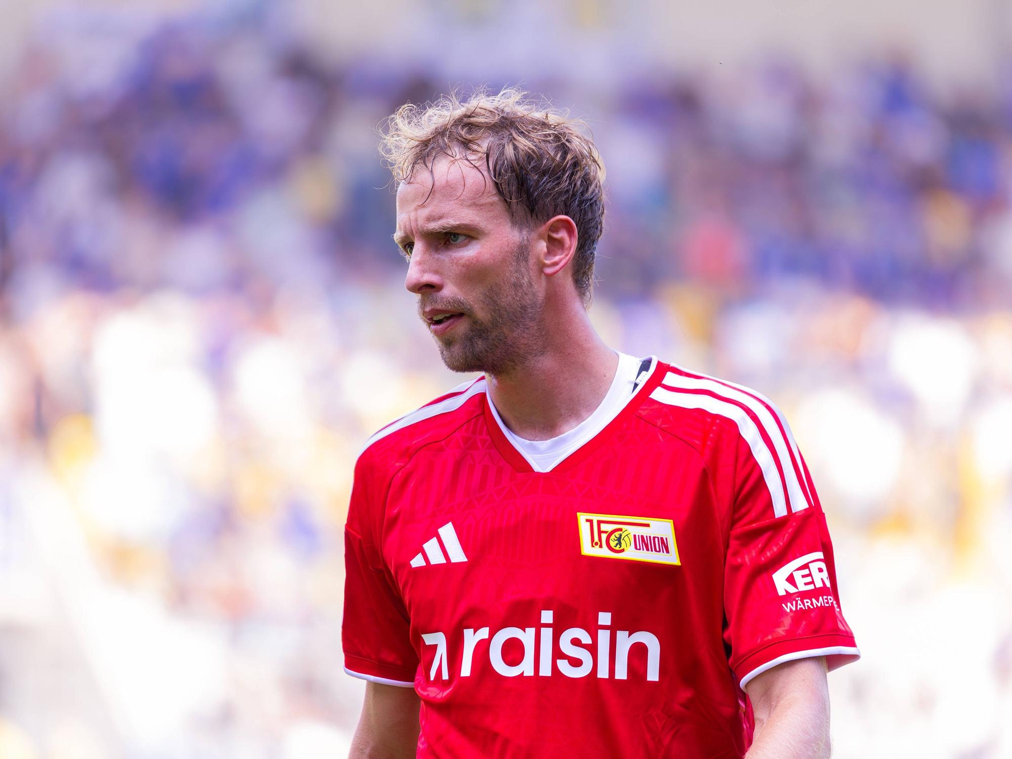 Marvin Friedrich im Trikot von Union Berlin.