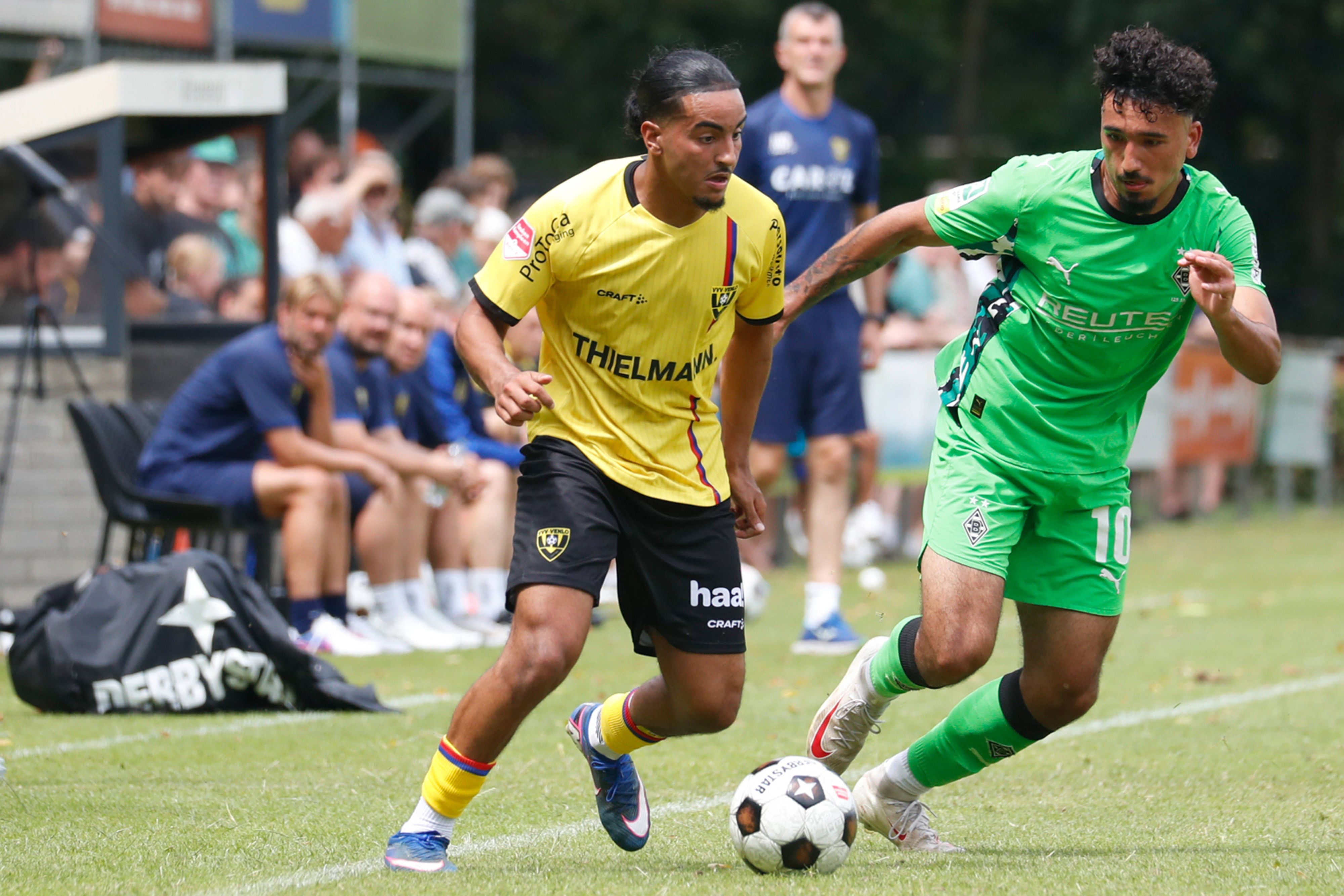 Kerim Karyagdi in einem Testspiel von Borussia Mönchengladbachs U23.