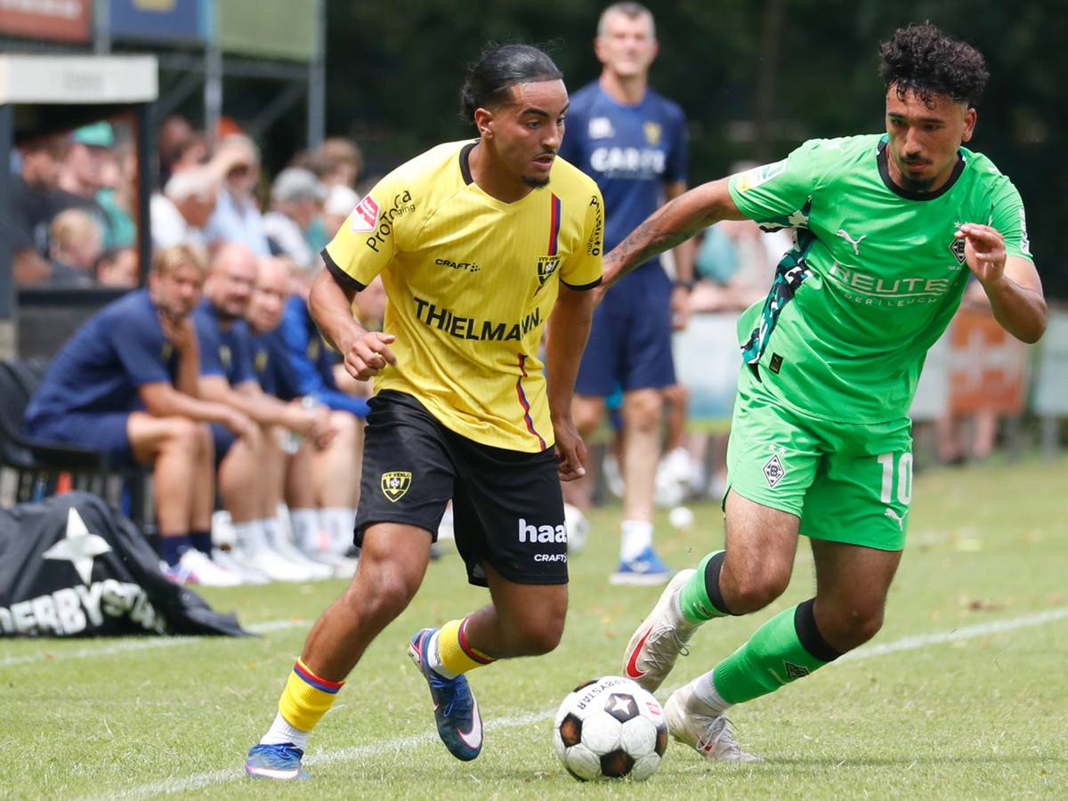 Kerim Karyagdi in einem Testspiel von Borussia Mönchengladbachs U23.