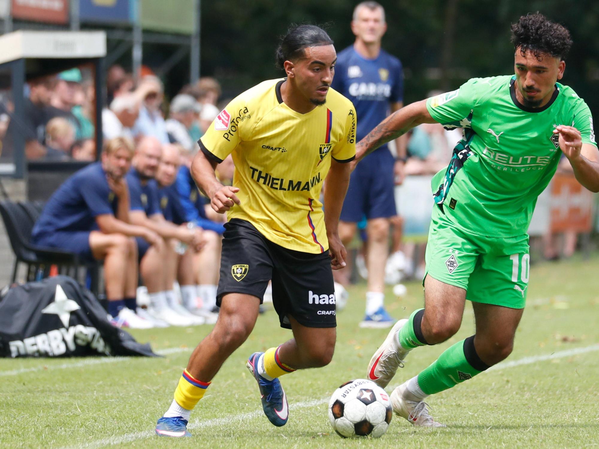Kerim Karyagdi in einem Testspiel von Borussia Mönchengladbachs U23.