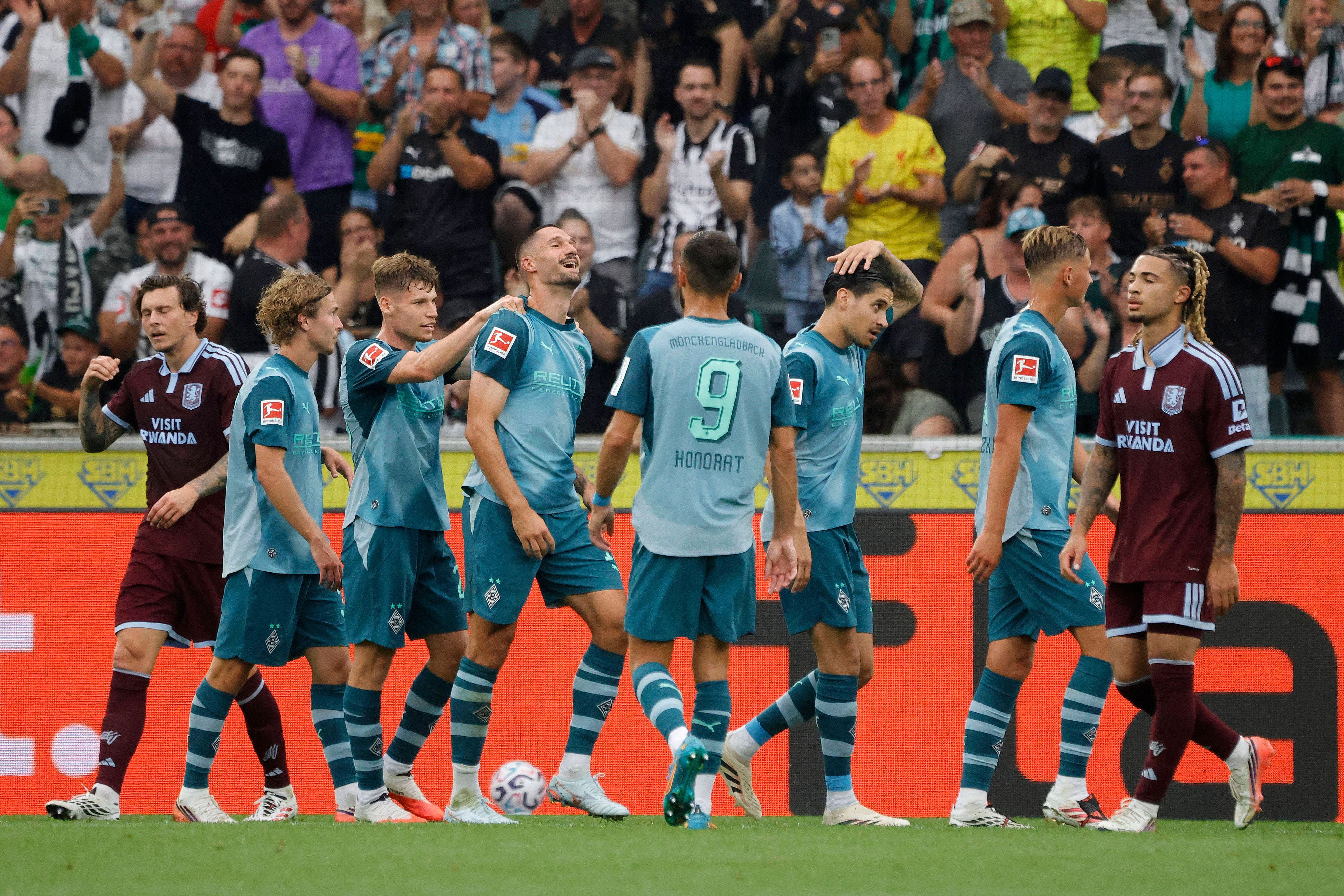 Jubel bei Borussia Mönchengladbach