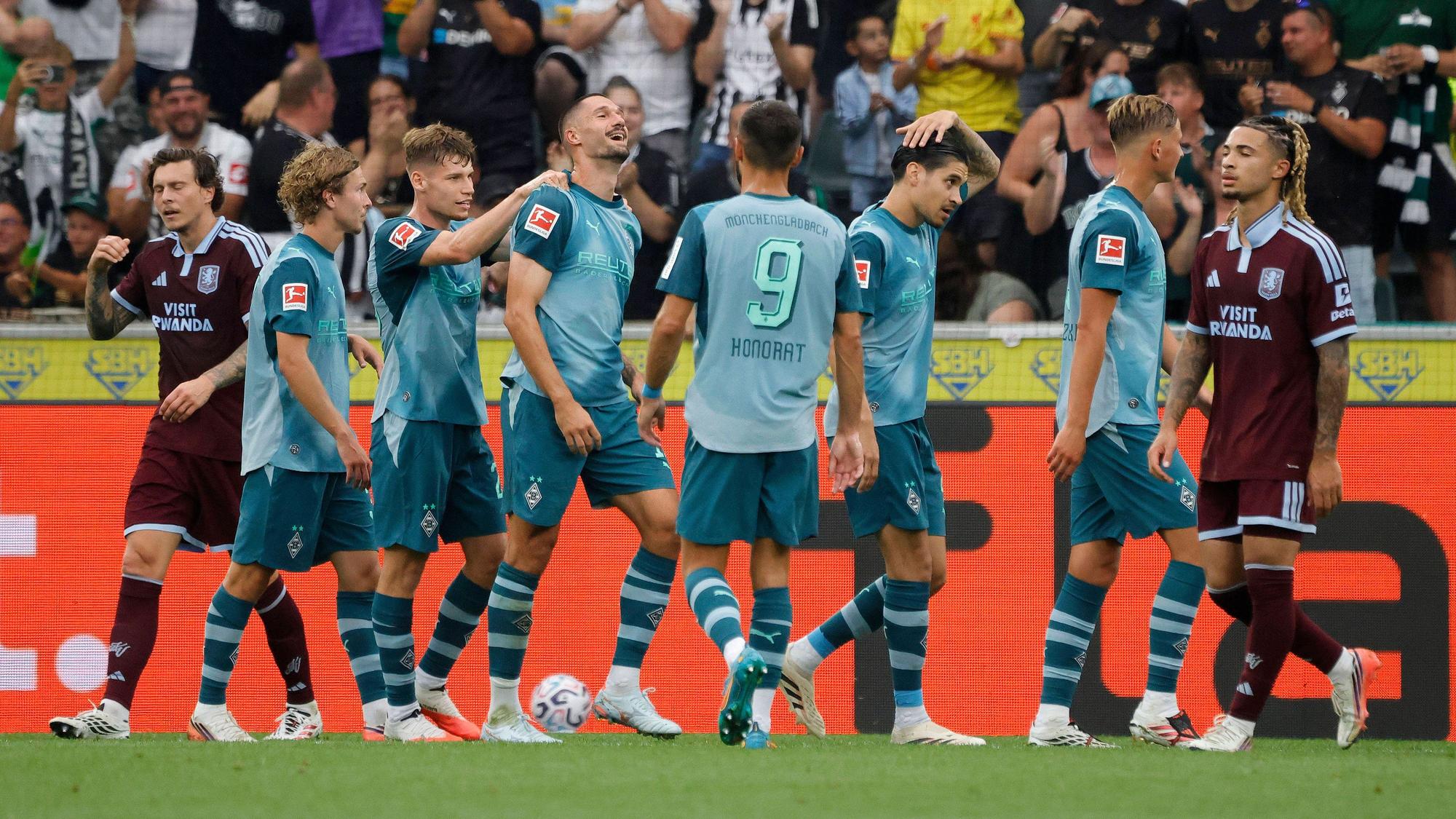 Jubel bei Borussia Mönchengladbach