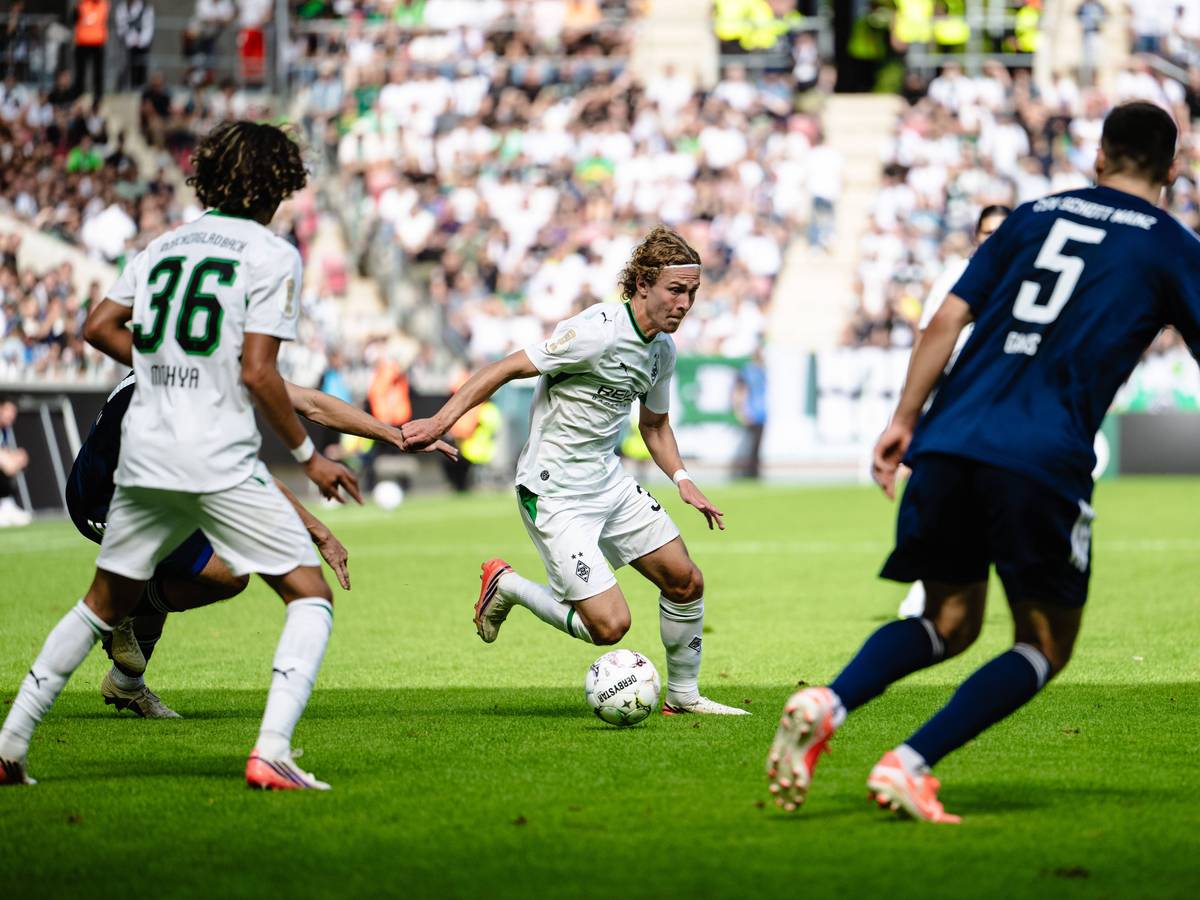 Hugo Bolin am Ball.