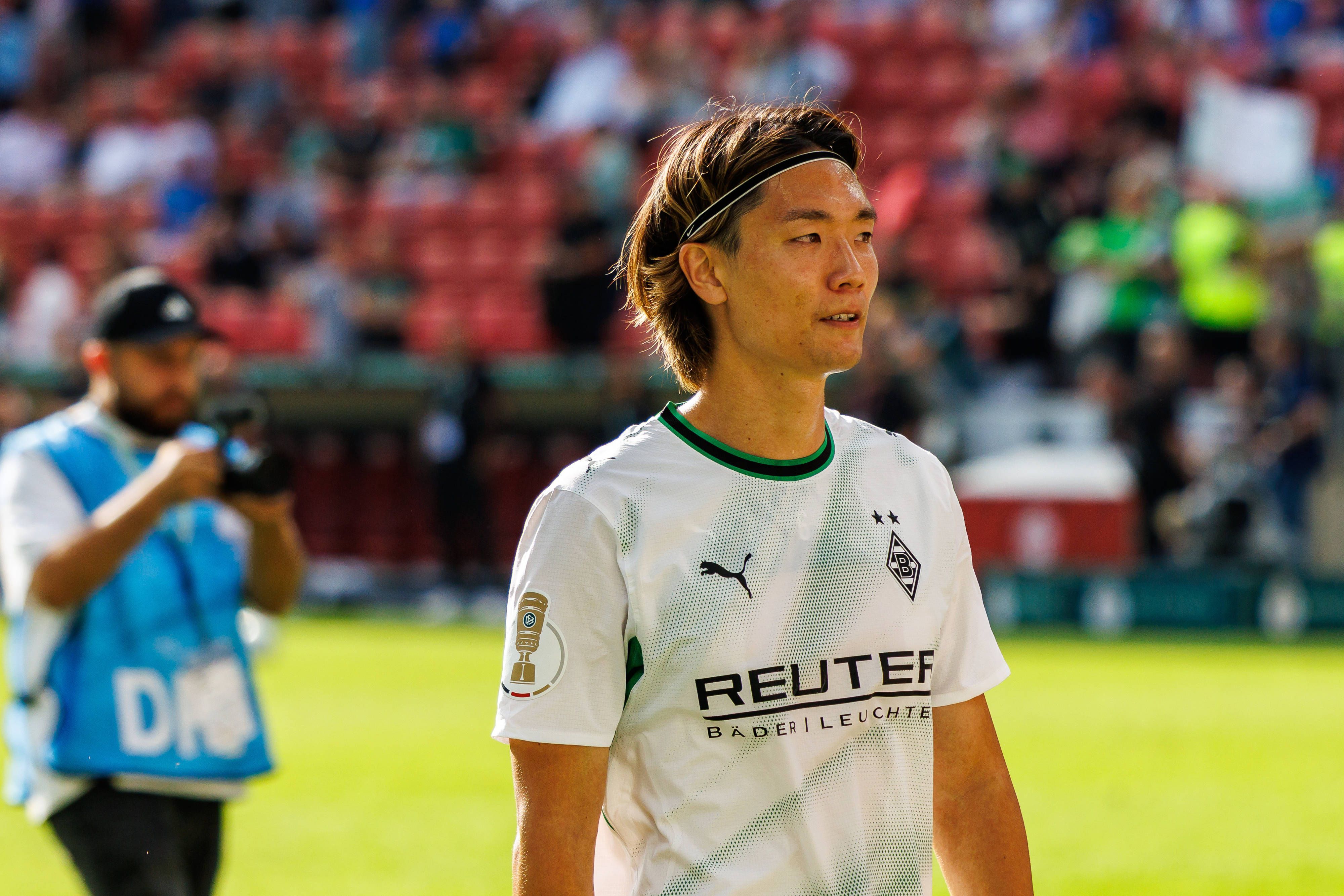 Ko Itakura nach dem Spiel.