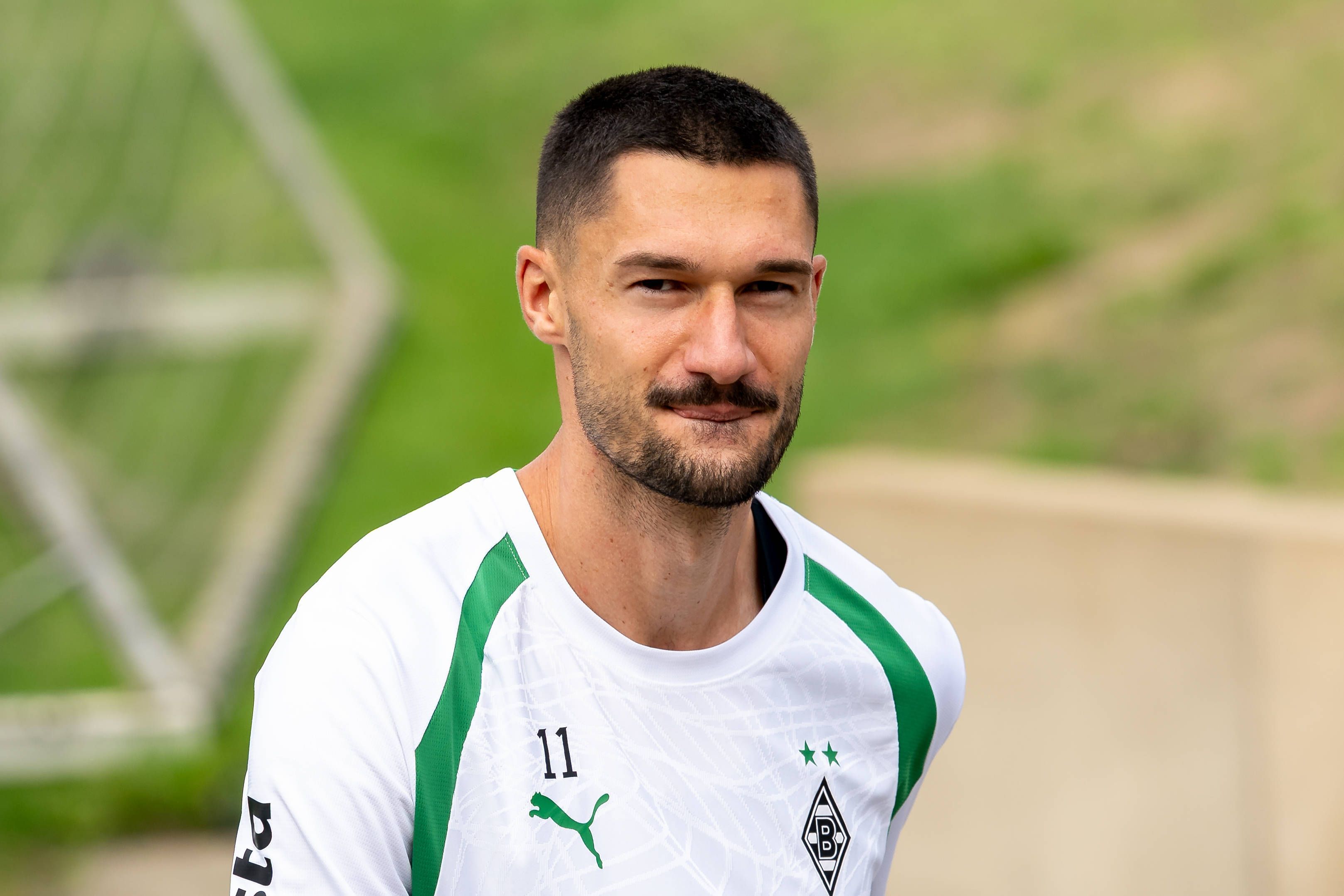 Tim Kleindienst beim Training.