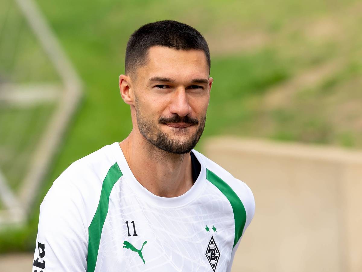 Tim Kleindienst beim Training.