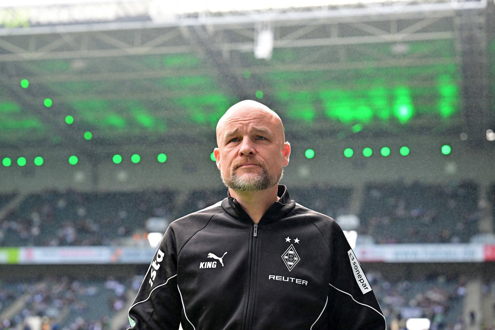 Rouven Schröder im Borussia-Park.