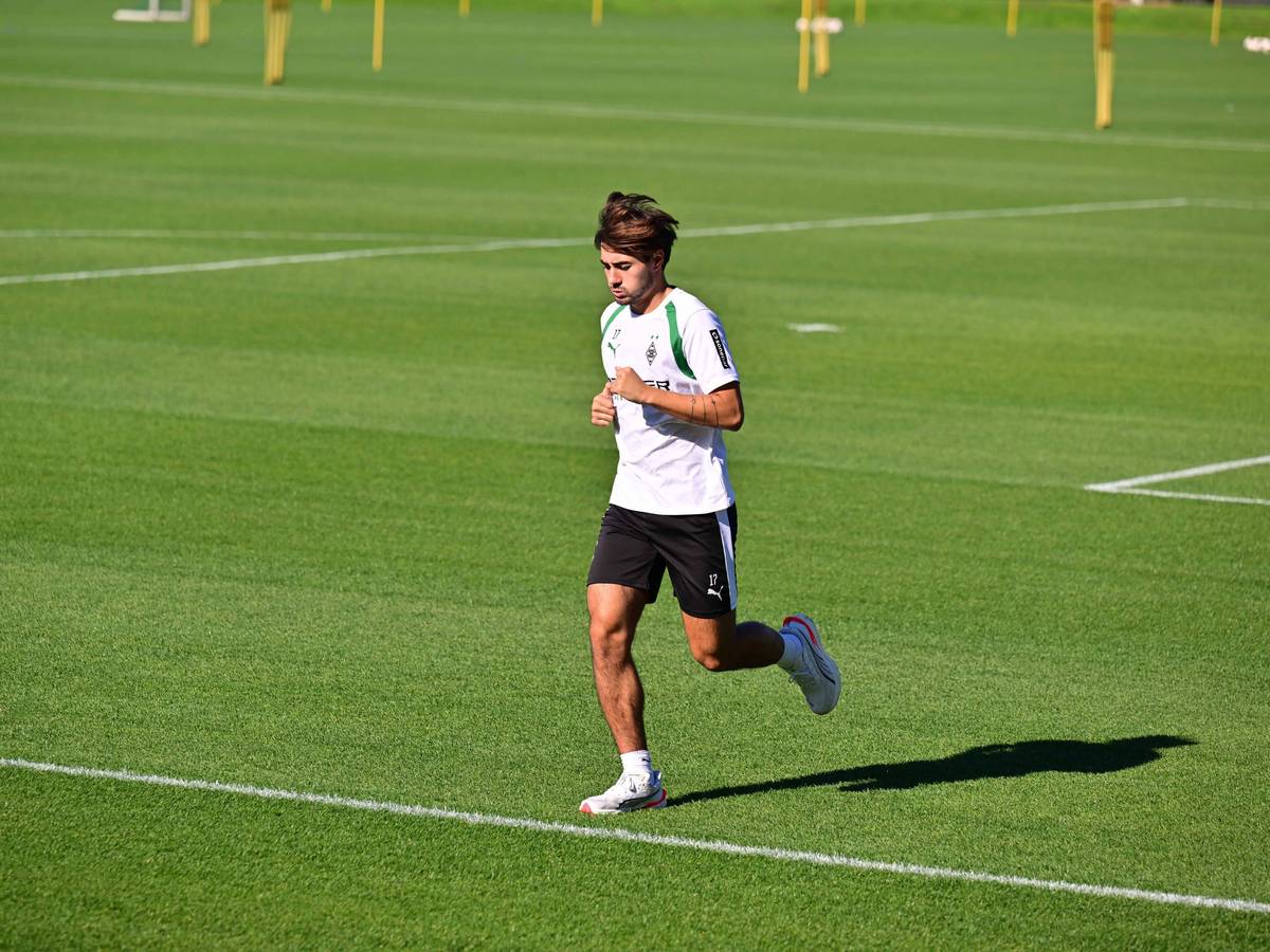 Jens Castrop beim Lauftraining