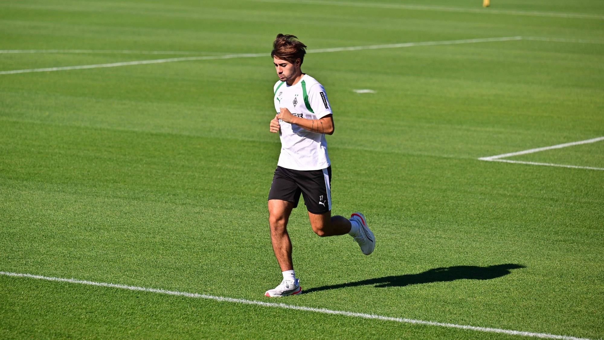 Jens Castrop beim Lauftraining