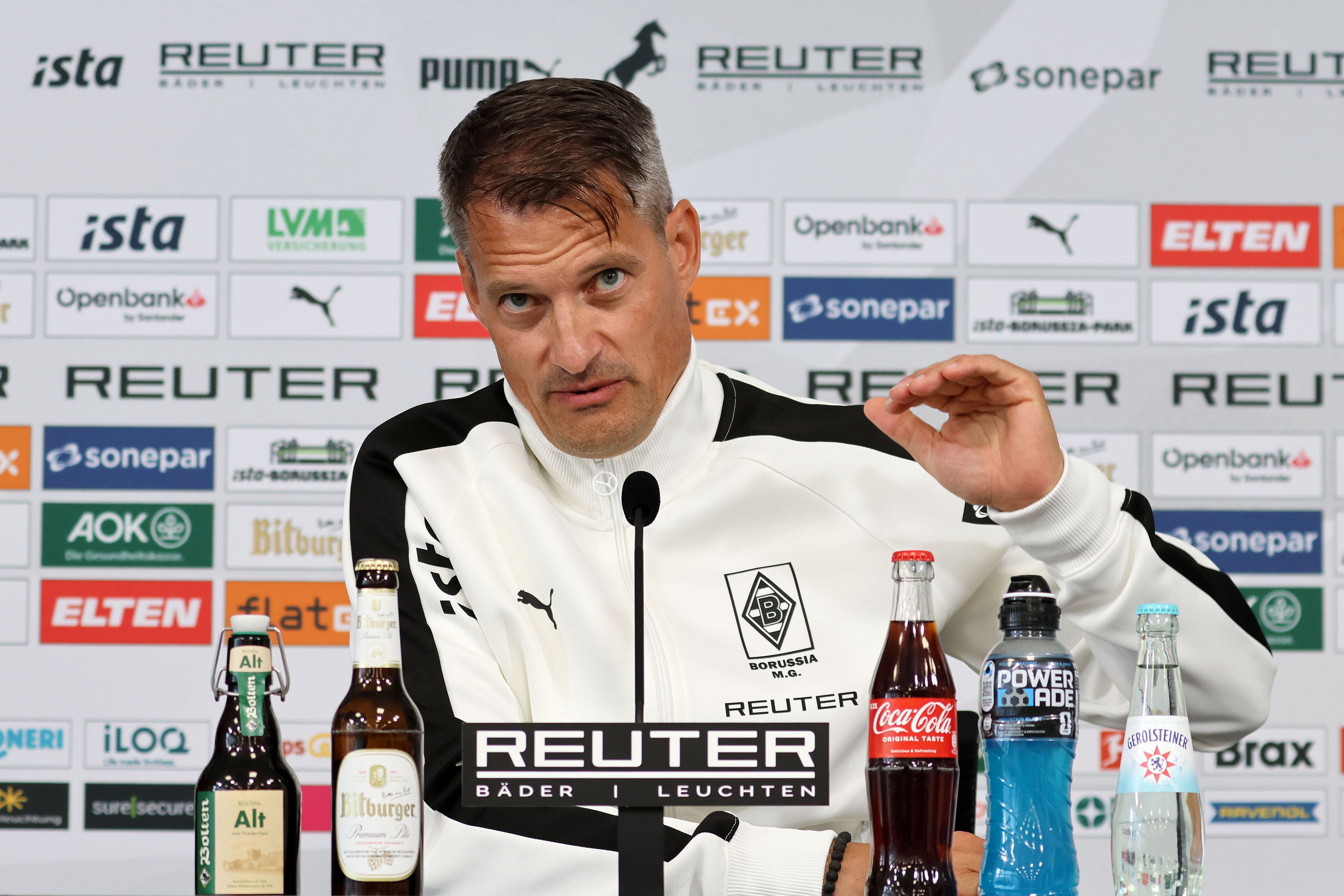 Gladbach-Trainer Alexander Blessin