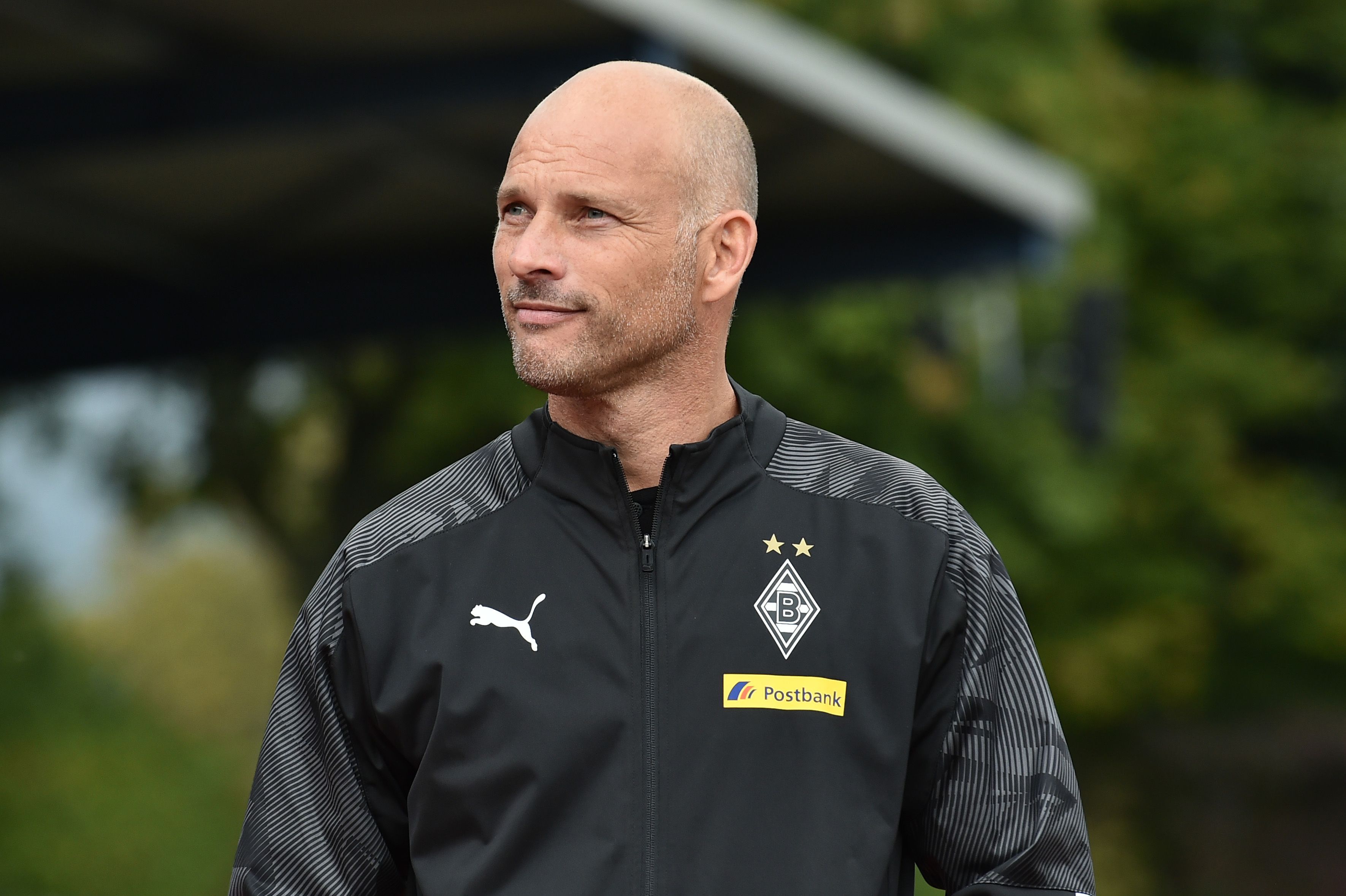 Arie van Lent beim Training von Borussia Mönchengladbach II.