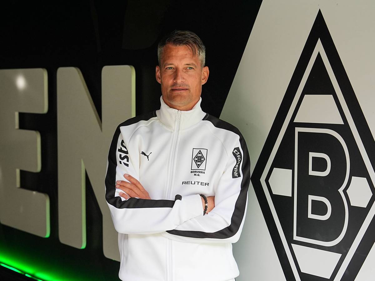 Gladbach-Trainer Alexander Blessin