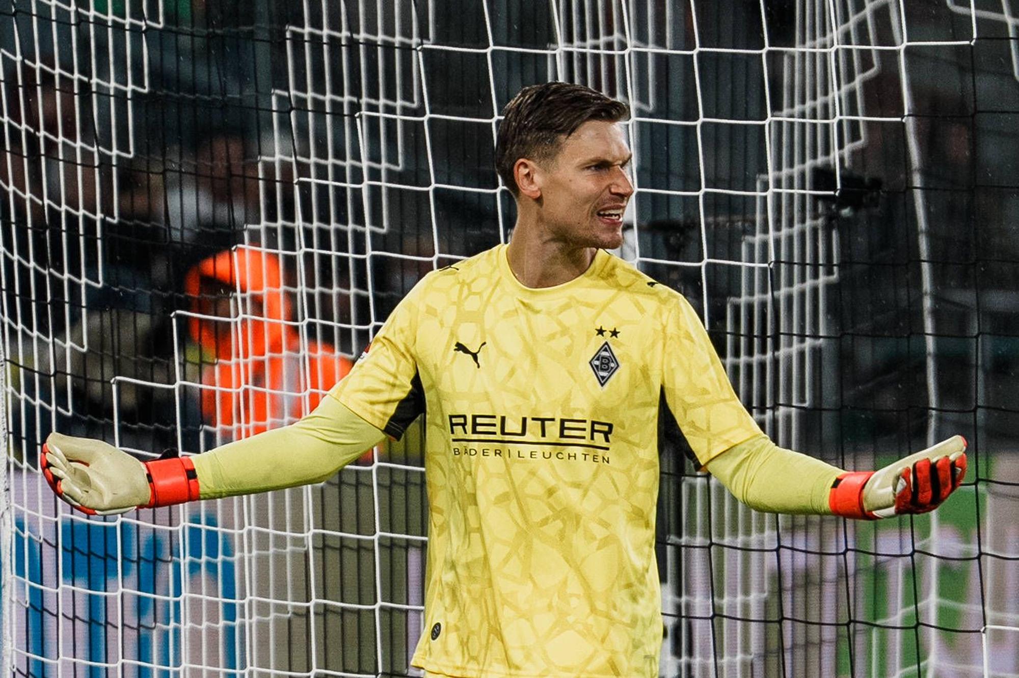 Moritz Nicolas gestikuliert.