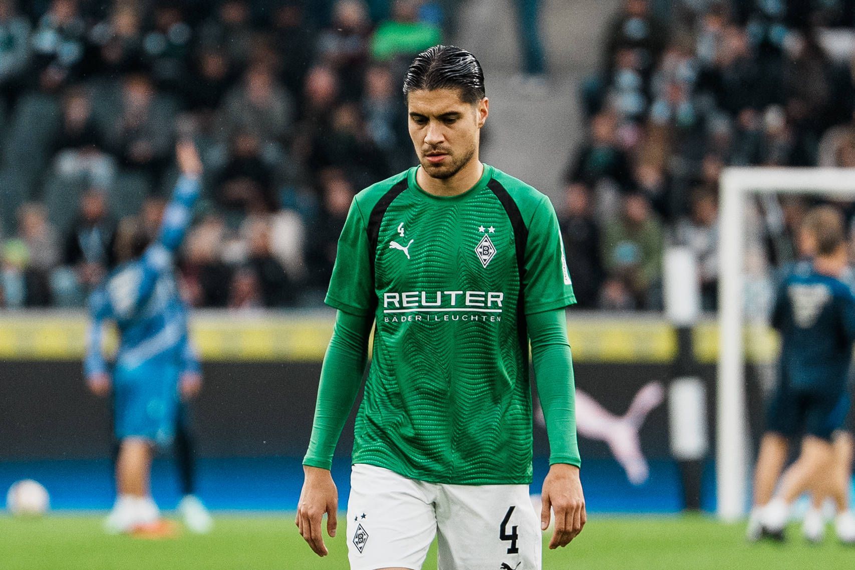 Kevin Diks im Trikot von Borussia Mönchengladbach