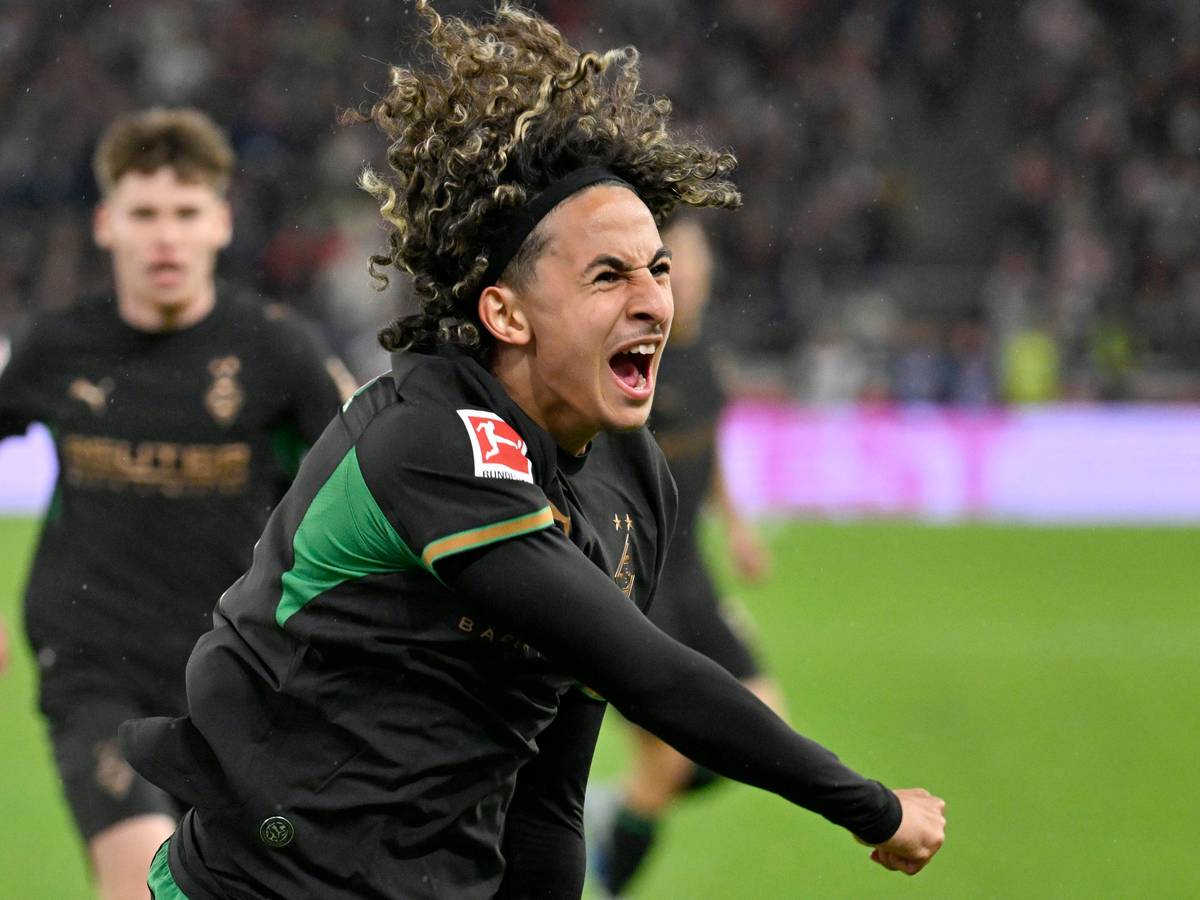 Wael Mohya ballt die Faust und freut sich.